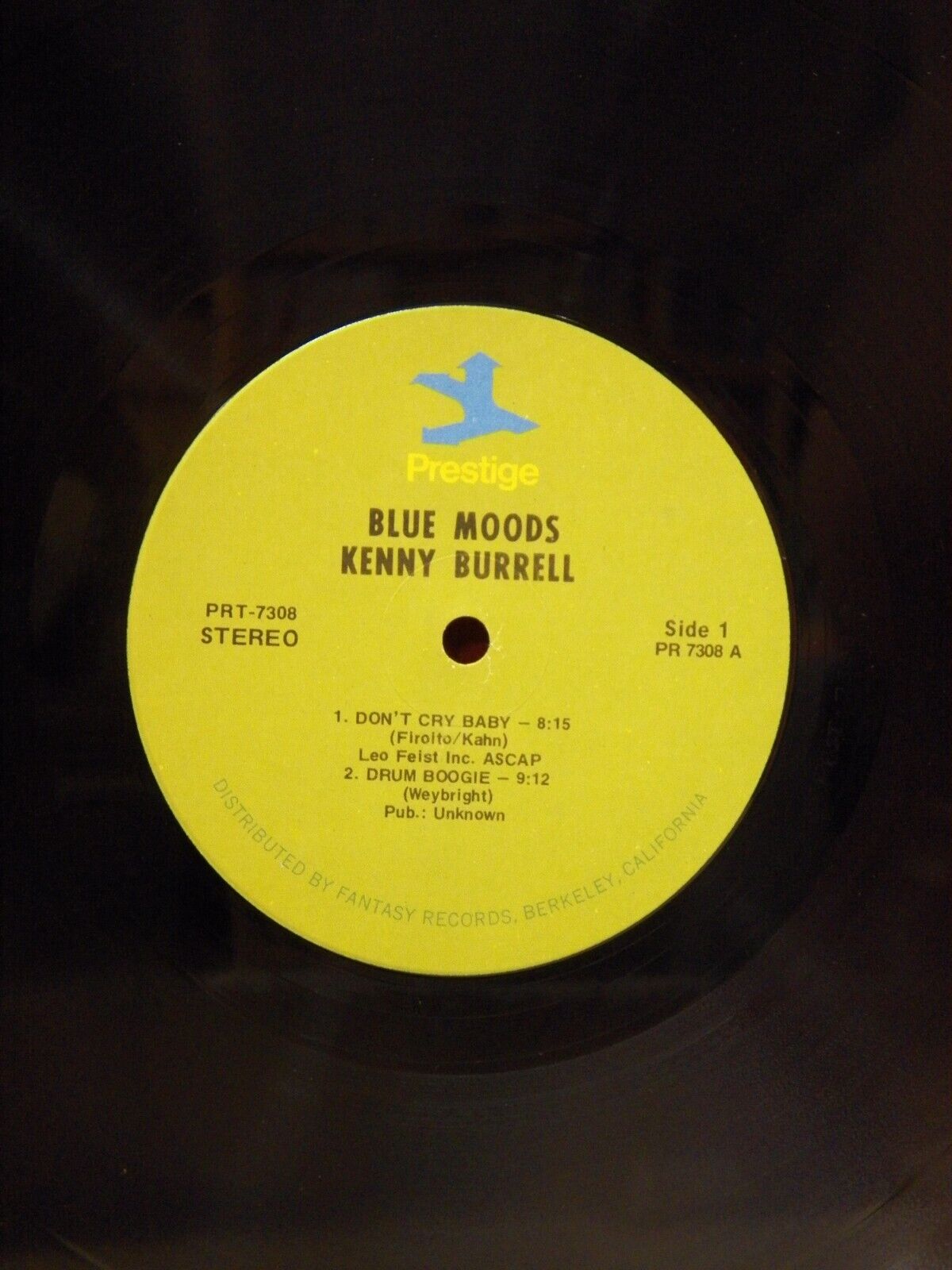 12" LP M- Kenny Burrell Blue Moods 1972 Prestige Stereo Reissue PRT-7308 12" LP M- Kenny Burrell Blue Moods 1972 Prestige Stereo Reissue PRT-7308