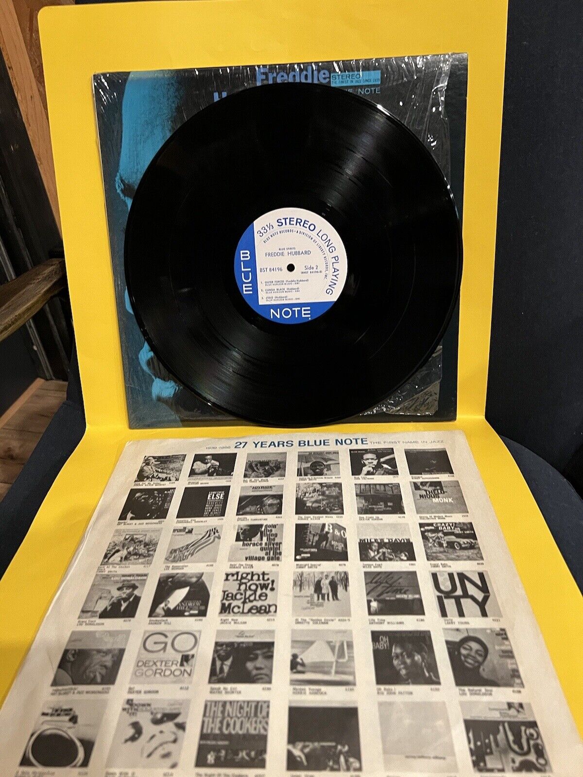 Rare In Shrink 1967 Vinyl Lp Freddie Hubbard Blue Spirits BST 84196 Van Gelder Rare In Shrink 1967 Vinyl Lp Freddie Hubbard Blue Spirits BST 84196 Van Gelder