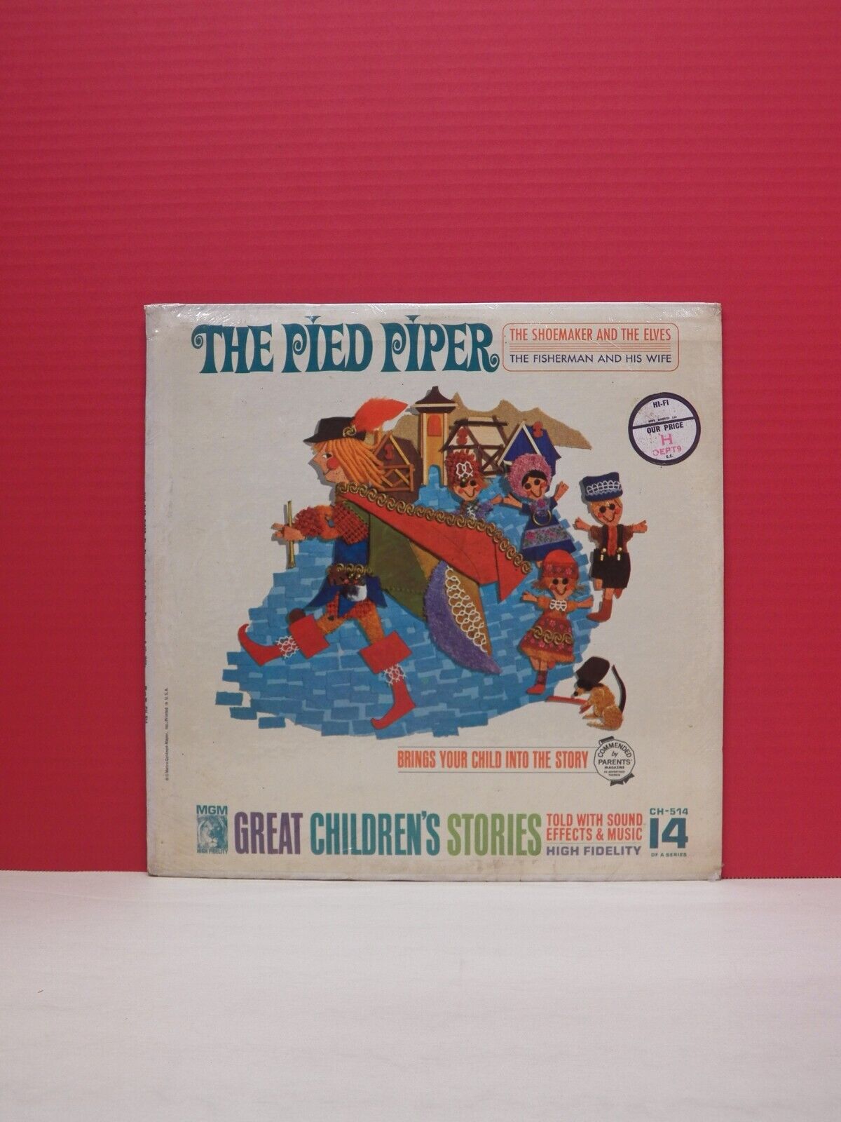 Sealed 12" LP Various Artists The Pied Piper 1964 MGM Records Mono CH-514 Sealed 12" LP Various Artists The Pied Piper 1964 MGM Records Mono CH-514