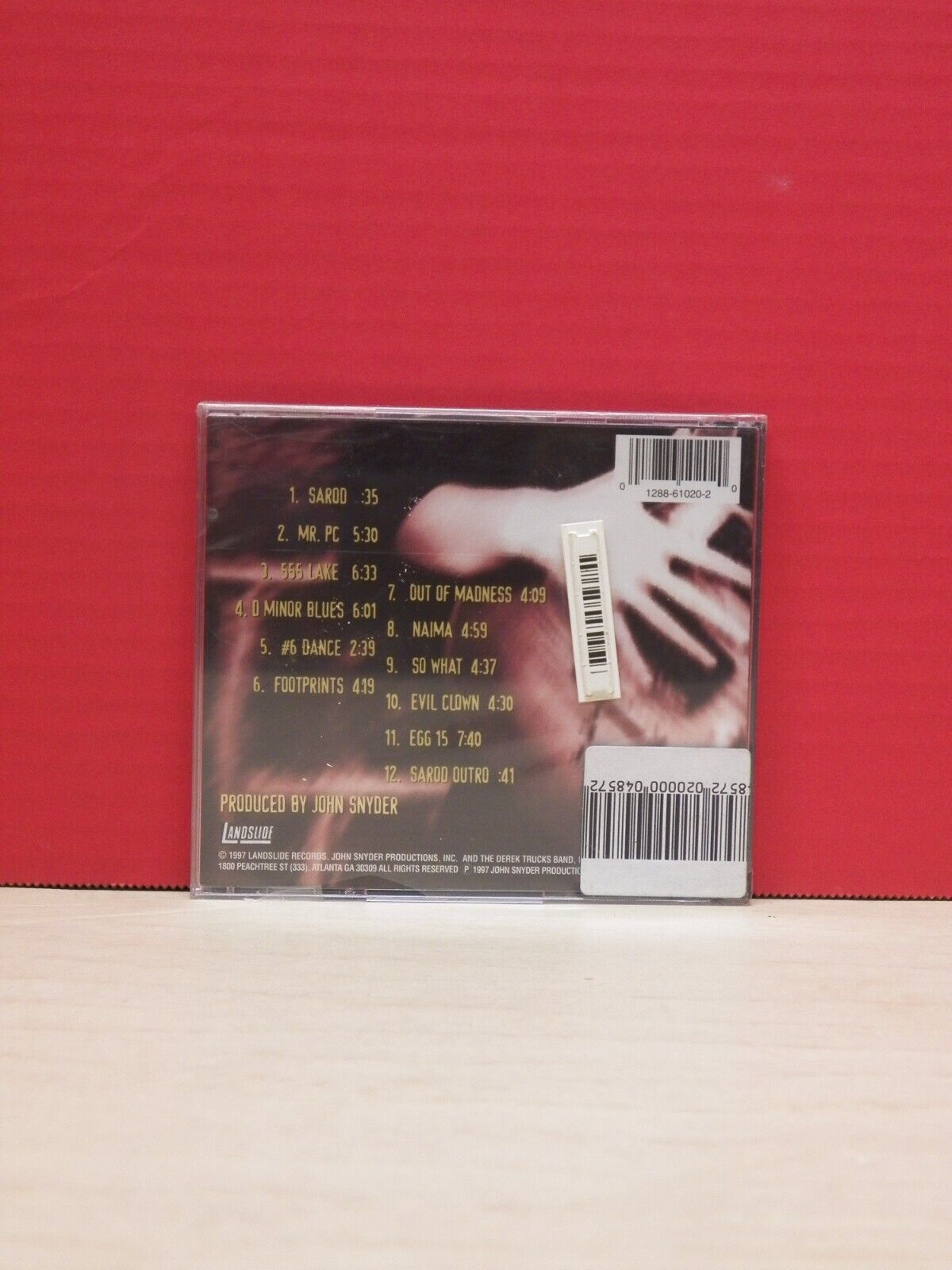 Sealed CD The Derek Trucks Band The Derek Trucks Band 1997 Landslide LDCD 1020 Sealed CD The Derek Trucks Band The Derek Trucks Band 1997 Landslide LDCD 1020