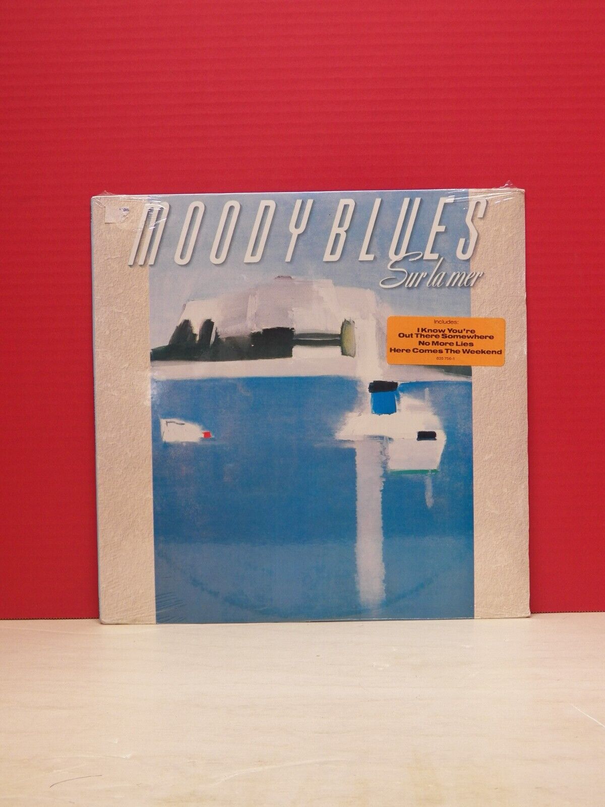 Sealed 12" LP The Moody Blues Sur La Mer 1988 Polydor 835 756-1 Sealed 12" LP The Moody Blues Sur La Mer 1988 Polydor 835 756-1
