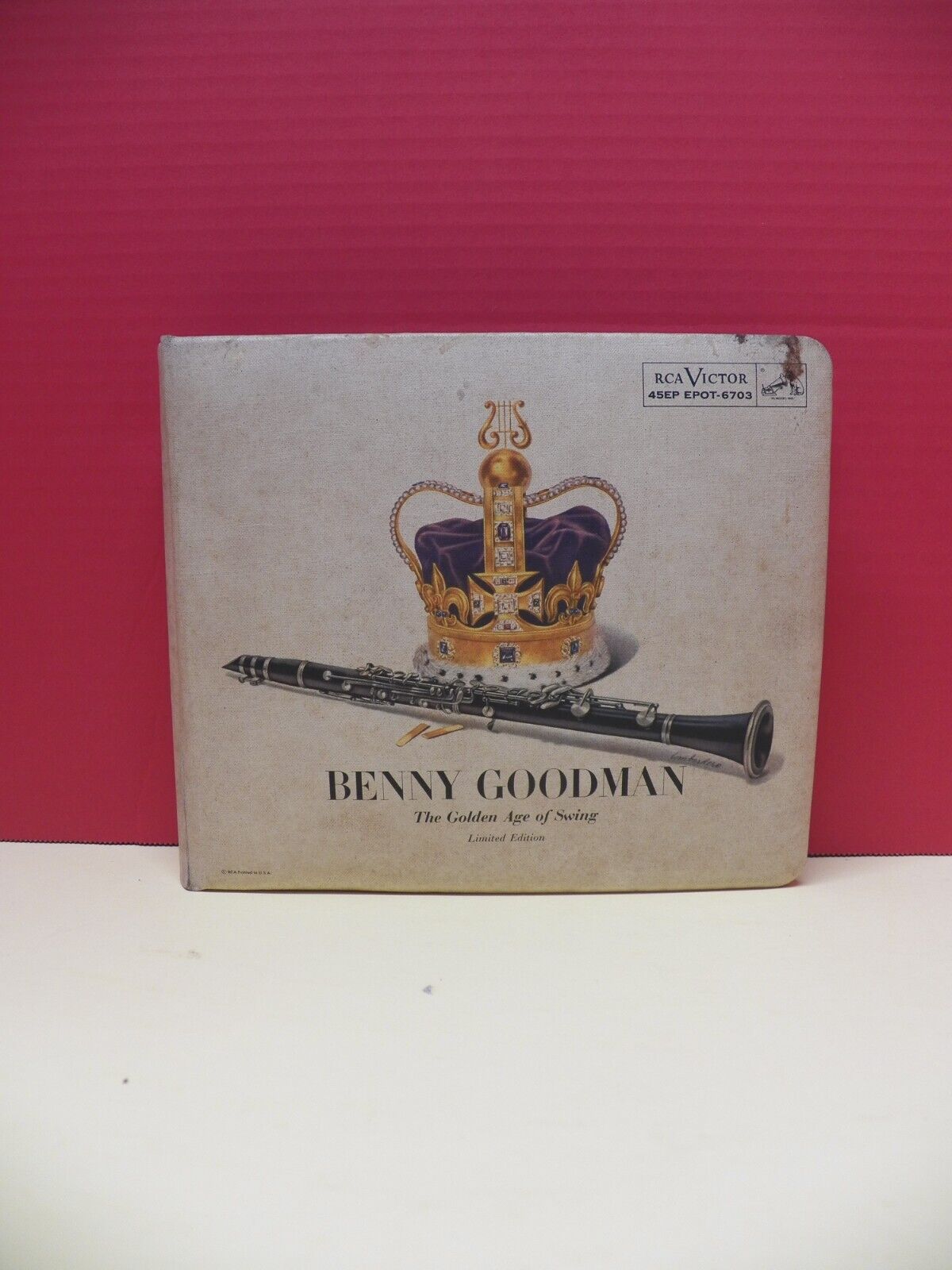 15x7" EP Set EX Benny Goodman The Golden Age Of Swing 1956 RCA Victor Ltd Ed 15x7" EP Set EX Benny Goodman The Golden Age Of Swing 1956 RCA Victor Ltd Ed