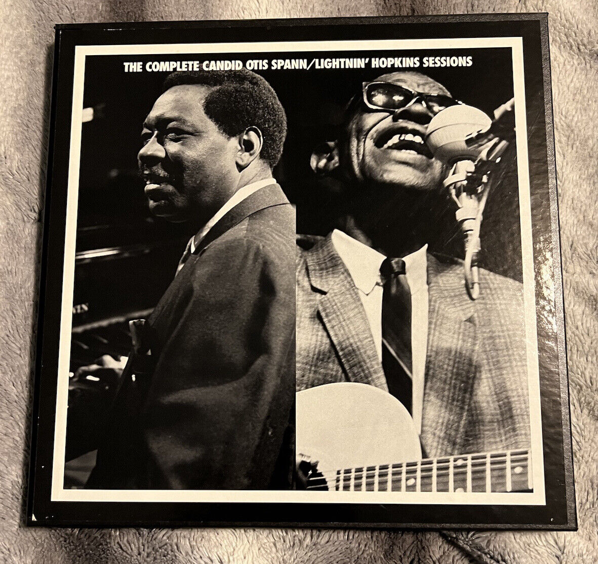 NM Mosaic 3 CD Box Set The Complete Candid Otis Spann Lightnin Hopkins Sessions NM Mosaic 3 CD Box Set The Complete Candid Otis Spann Lightnin Hopkins Sessions