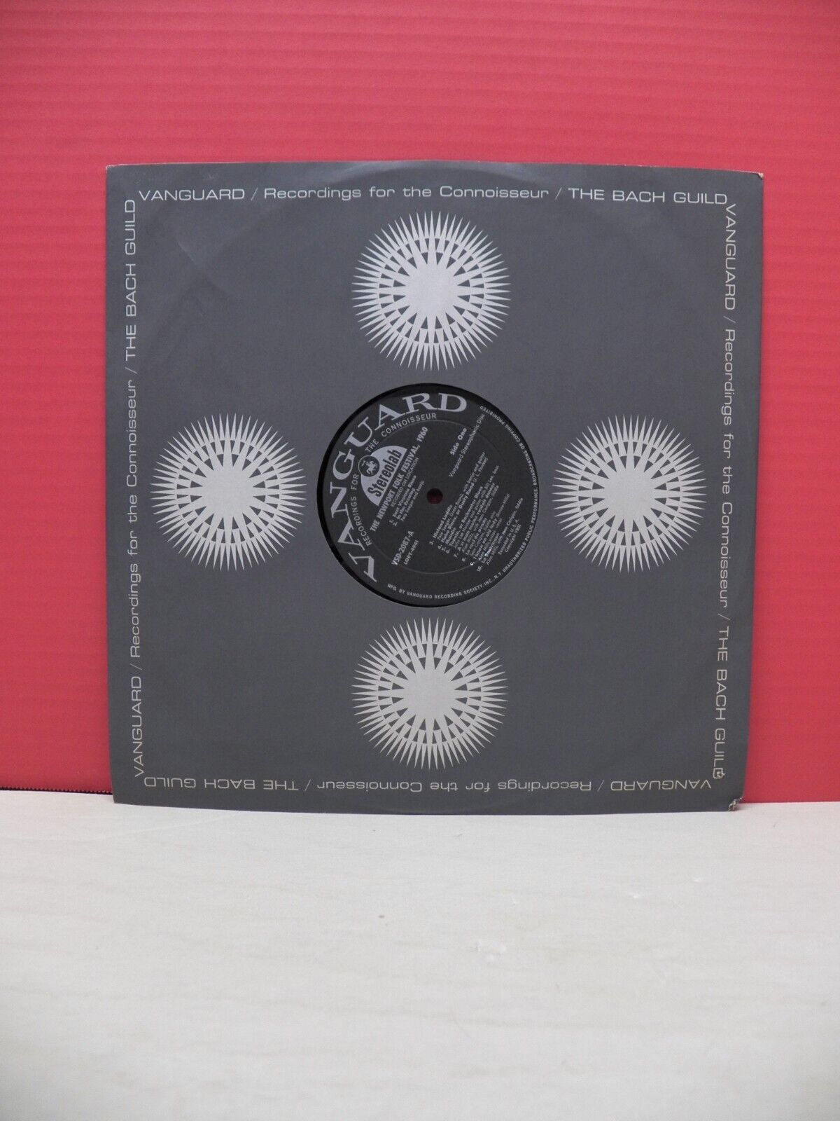 12" LP VG++/EX The Newport Folk Festival 1960 Volume 1 1960 Vanguard Stereo 12" LP VG++/EX The Newport Folk Festival 1960 Volume 1 1960 Vanguard Stereo