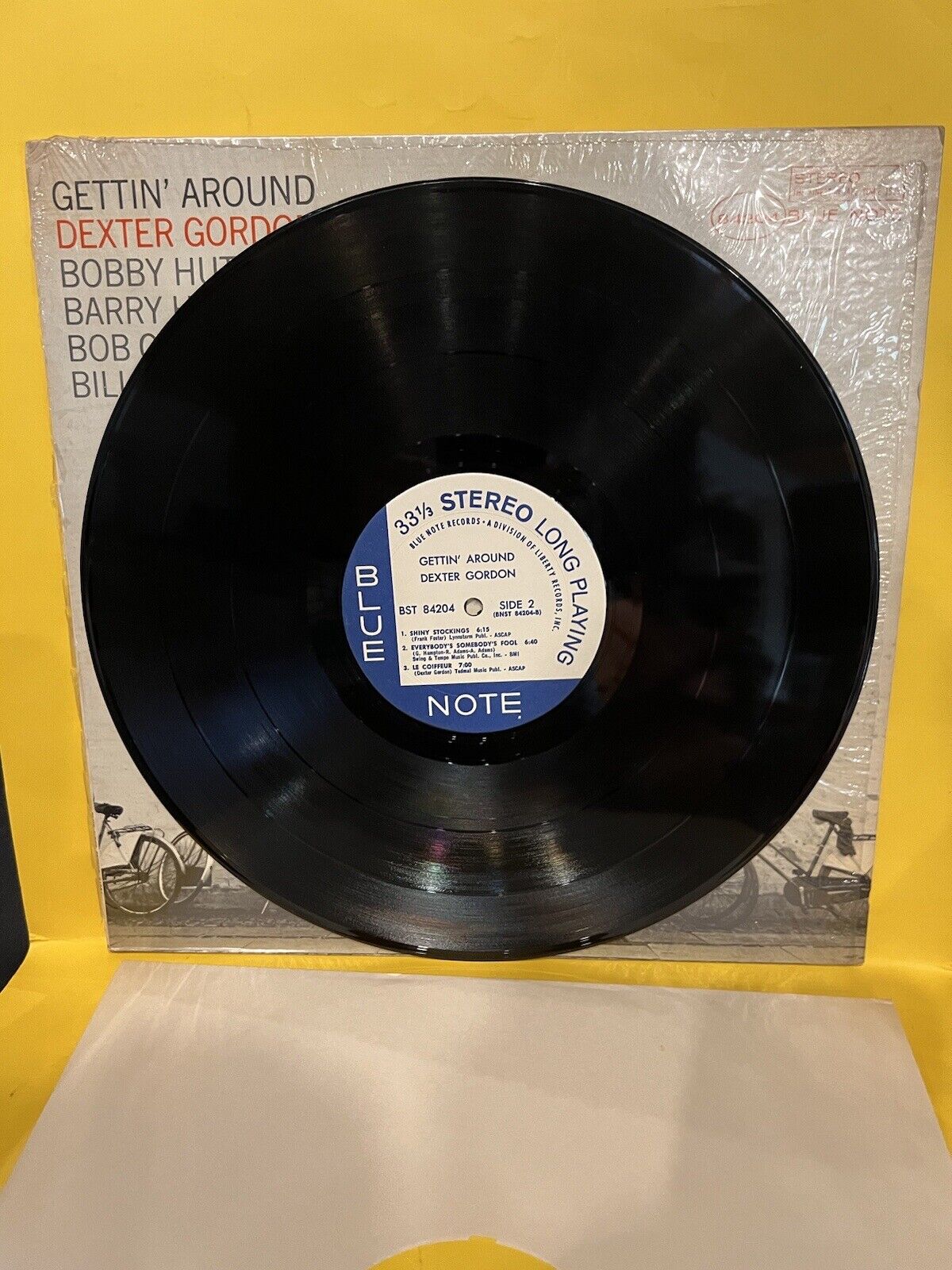 NM Vinyl Record LP Dexter Gordon Gettin Around BST 84204 1967 Van Gelder Shrink NM Vinyl Record LP Dexter Gordon Gettin Around BST 84204 1967 Van Gelder Shrink