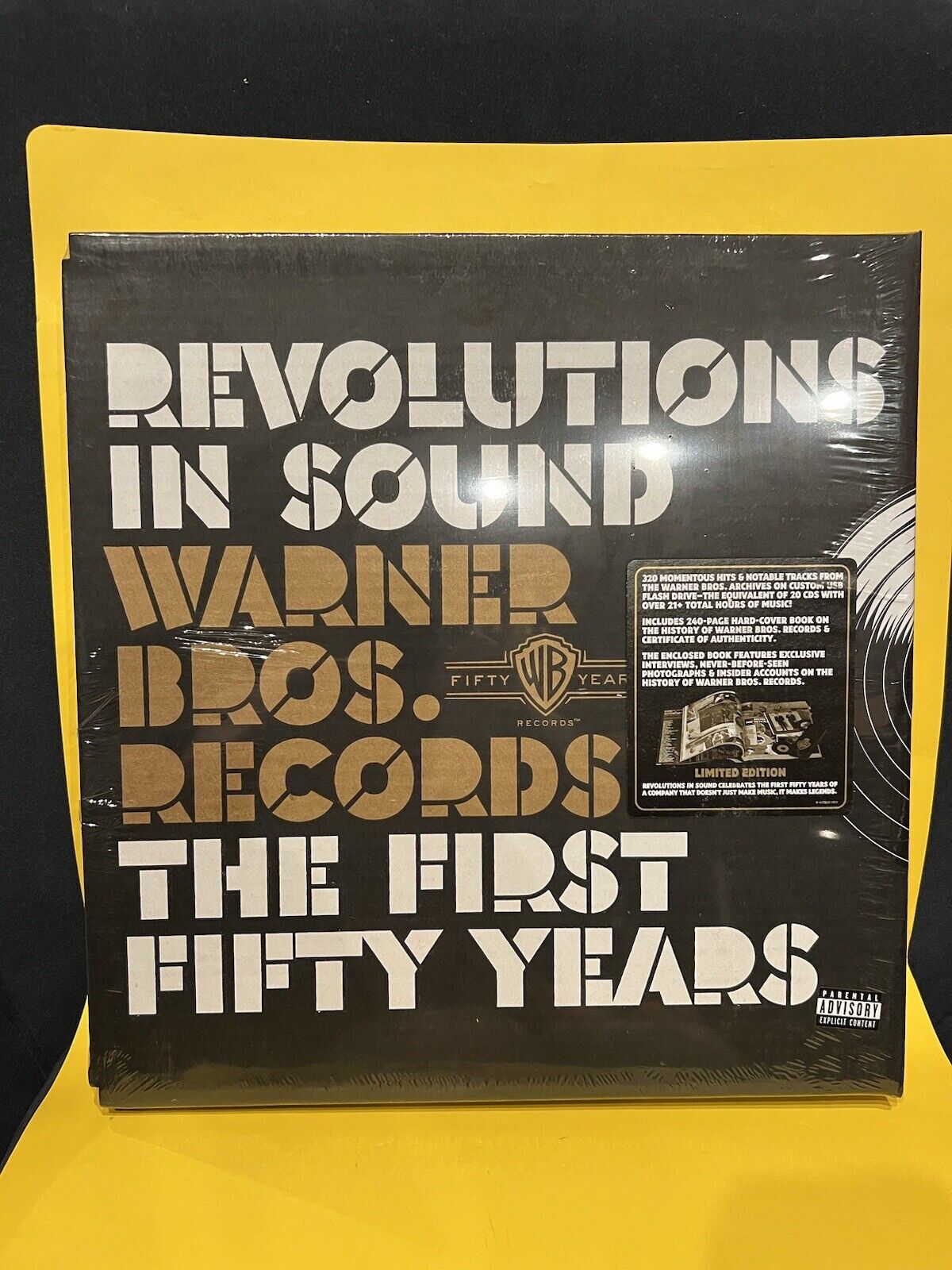 Sealed USB Box Set Revolution In Sound Warner Bros Records The First Fifty Years Sealed USB Box Set Revolution In Sound Warner Bros Records The First Fifty Years