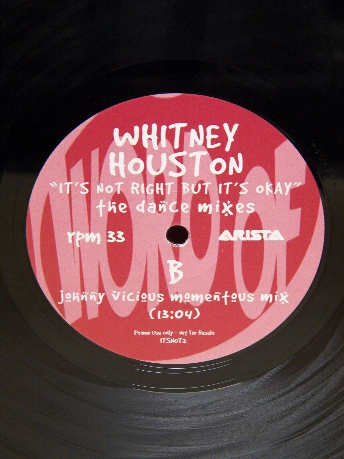 2x12" Single EX Whitney Houston It's Not Right But It's Okay (The Dance Mixes) 2x12" Single EX Whitney Houston It's Not Right But It's Okay (The Dance Mixes)