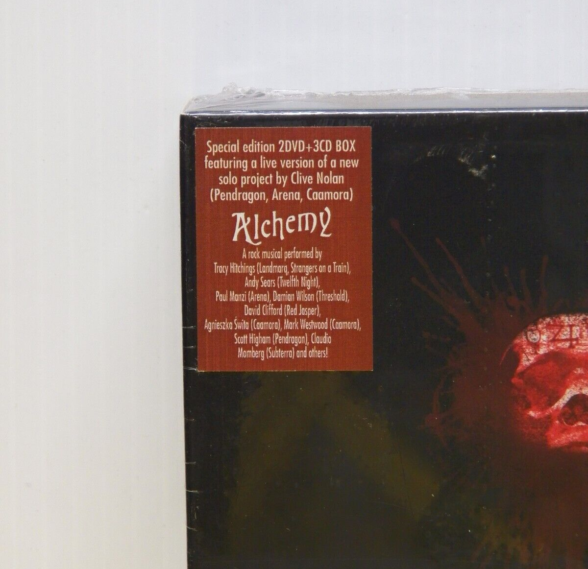 Sealed 3xCD/2xDVD Box Set Clive Nolan Alchemy Live 2013 Metal Mind Import Sealed 3xCD/2xDVD Box Set Clive Nolan Alchemy Live 2013 Metal Mind Import