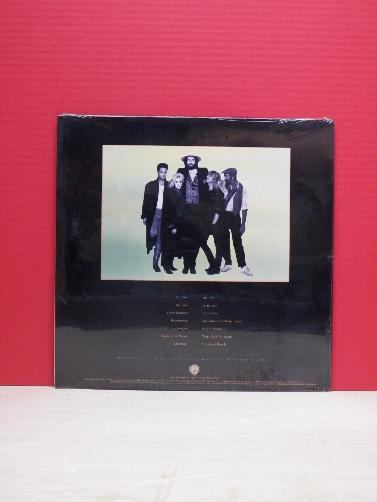 Sealed 12" LP Fleetwood Mac Tango In The Night 1987 Warner Bros. Record Club Sealed 12" LP Fleetwood Mac Tango In The Night 1987 Warner Bros. Record Club