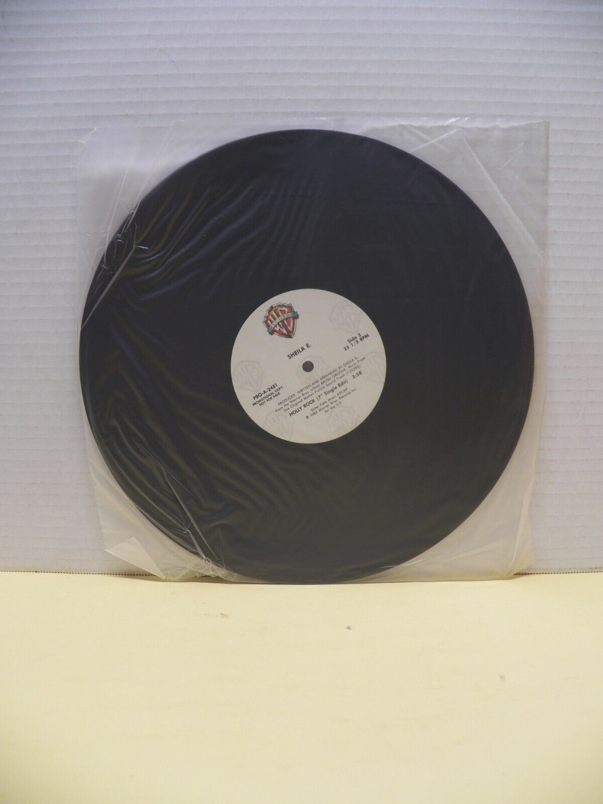 12" Single NM- Sheila E. Holly Rock 1986 Warner Bros. Promo PRO-A-2481 12" Single NM- Sheila E. Holly Rock 1986 Warner Bros. Promo PRO-A-2481