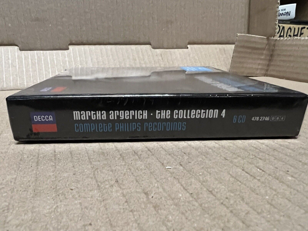 Sealed 6xCD Set Martha Argerich The Collection 4 2011 Decca Import Sealed 6xCD Set Martha Argerich The Collection 4 2011 Decca Import