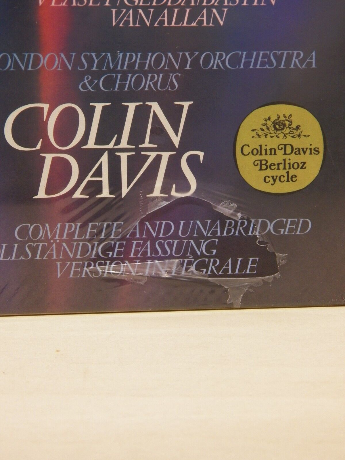 12" 3xLP Box Set Colin Davis Berlioz La Damnation De Faust 1973 Philips 6998 024 12" 3xLP Box Set Colin Davis Berlioz La Damnation De Faust 1973 Philips 6998 024