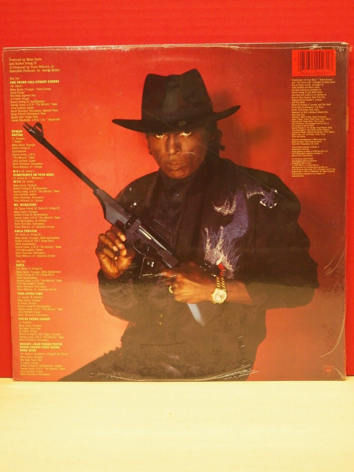 Sealed 12" LP Miles Davis You're Under Arrest 1985 Columbia FC 40023 Sealed 12" LP Miles Davis You're Under Arrest 1985 Columbia FC 40023