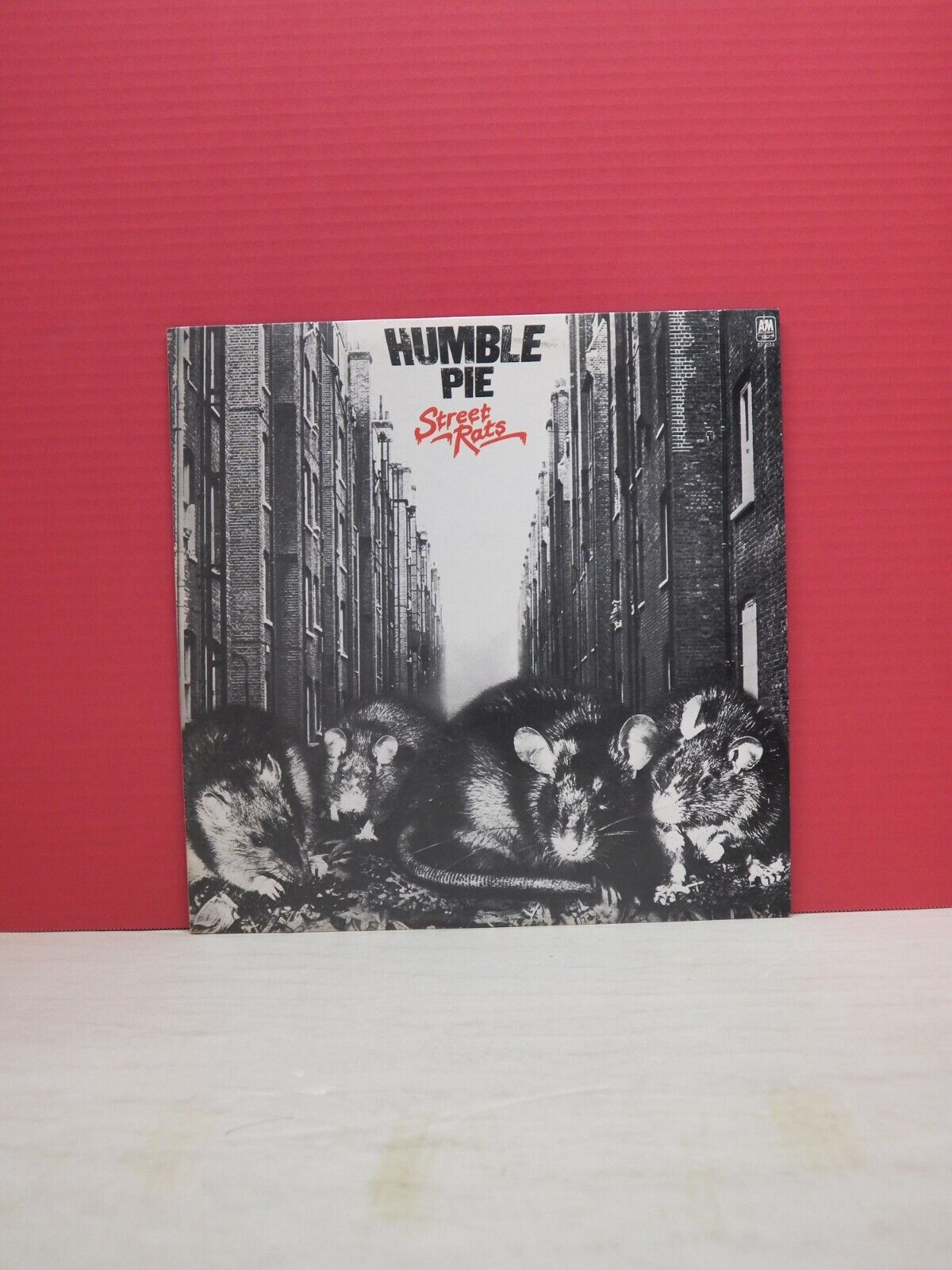 12" LP VG++/EX Humble Pie Street Rats 1975 A&M Records SP 4514 12" LP VG++/EX Humble Pie Street Rats 1975 A&M Records SP 4514