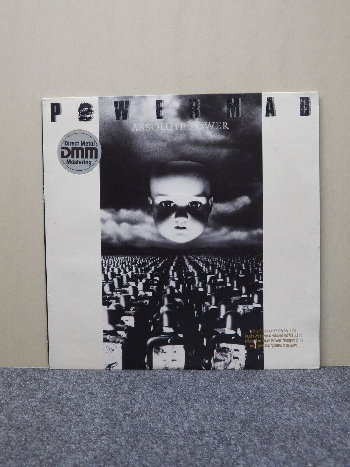 12" LP VG++/EX Powermad Absolute Power 1989 Reprise Promo DMM 9 25937-1 12" LP VG++/EX Powermad Absolute Power 1989 Reprise Promo DMM 9 25937-1