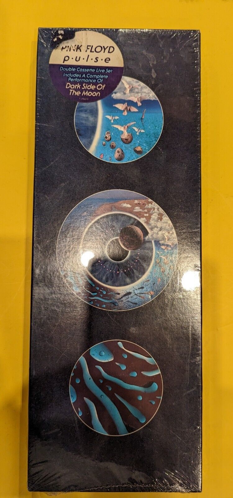 Rare Sealed 2 Cassette Long Box Pink Floyd Pulse 1995 Limited Edition C2T 67063 Rare Sealed 2 Cassette Long Box Pink Floyd Pulse 1995 Limited Edition C2T 67063