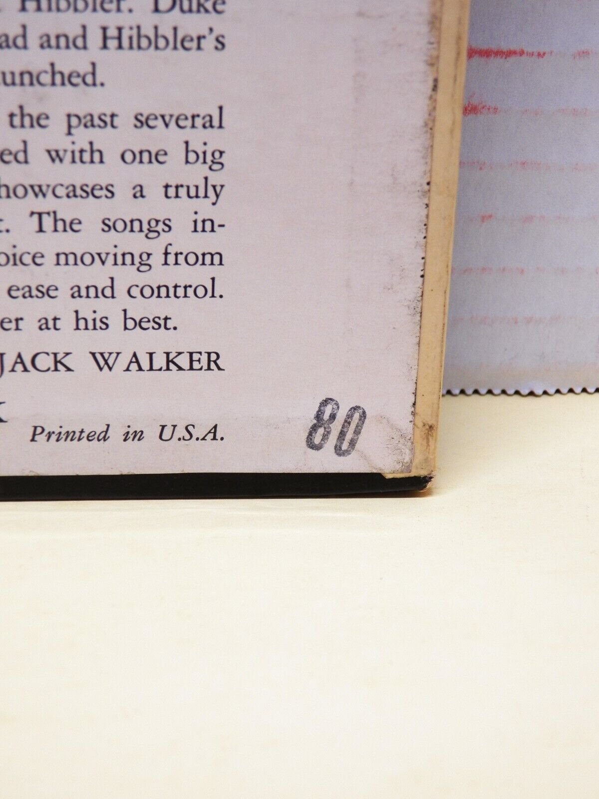 12" LP VG++/EX Al Hibbler After The Lights Go Down Low 1957 Atlantic 1251 12" LP VG++/EX Al Hibbler After The Lights Go Down Low 1957 Atlantic 1251