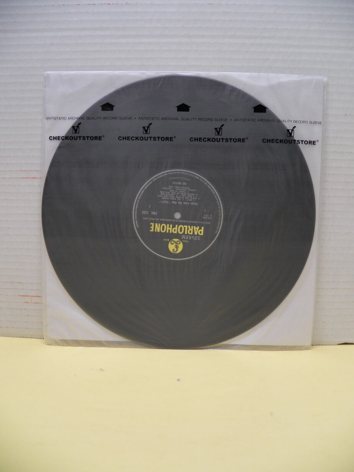 12" LP VG+ The Beatles Help! 1965 Parlophone Mono Variant A 1st Press UK Import 12" LP VG+ The Beatles Help! 1965 Parlophone Mono Variant A 1st Press UK Import