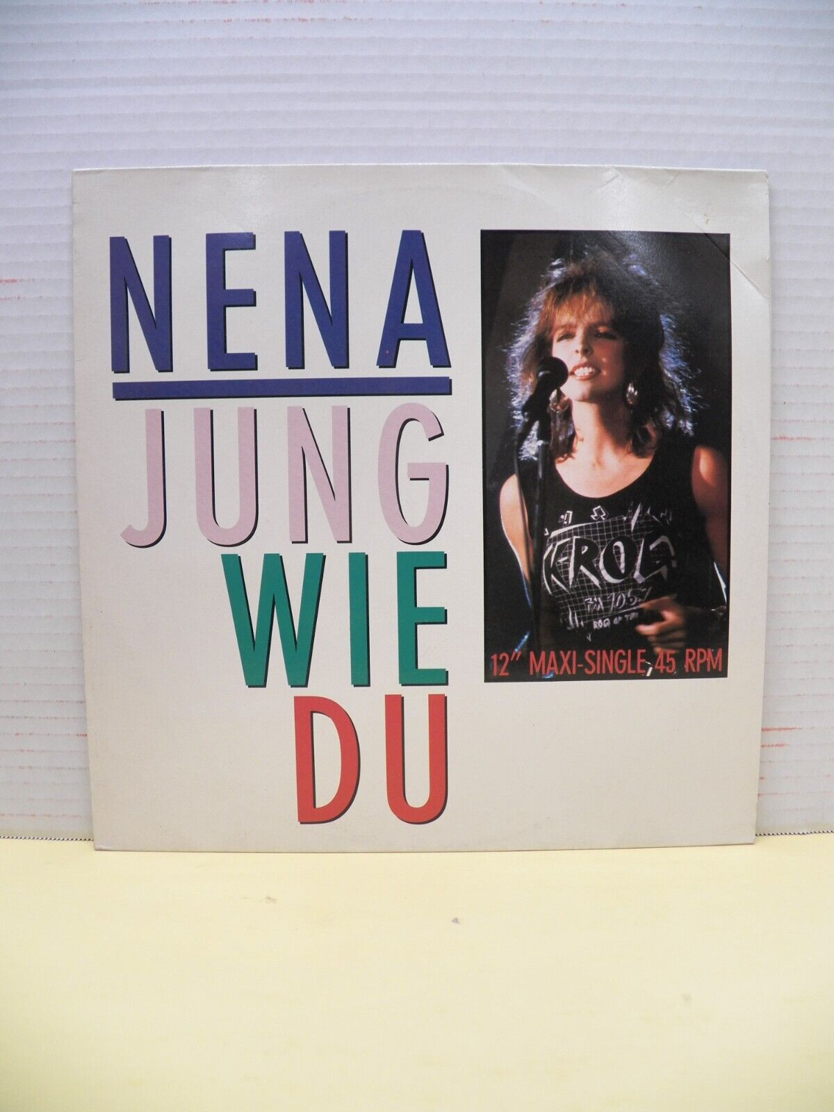 12" Maxi-Single VG++/EX Nena Jung Wie Du 1985 CBS Germany Import A 12.6630 12" Maxi-Single VG++/EX Nena Jung Wie Du 1985 CBS Germany Import A 12.6630
