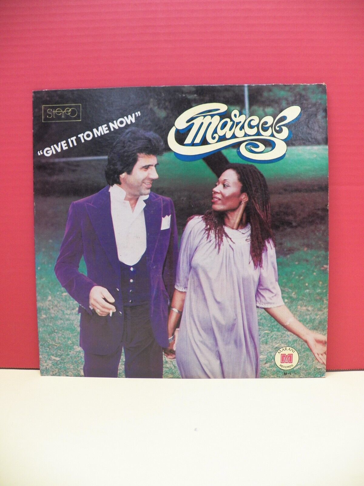 12" Single VG++/EX Marcel Azafrani Give It To Me Now Marani Records M-1 12" Single VG++/EX Marcel Azafrani Give It To Me Now Marani Records M-1
