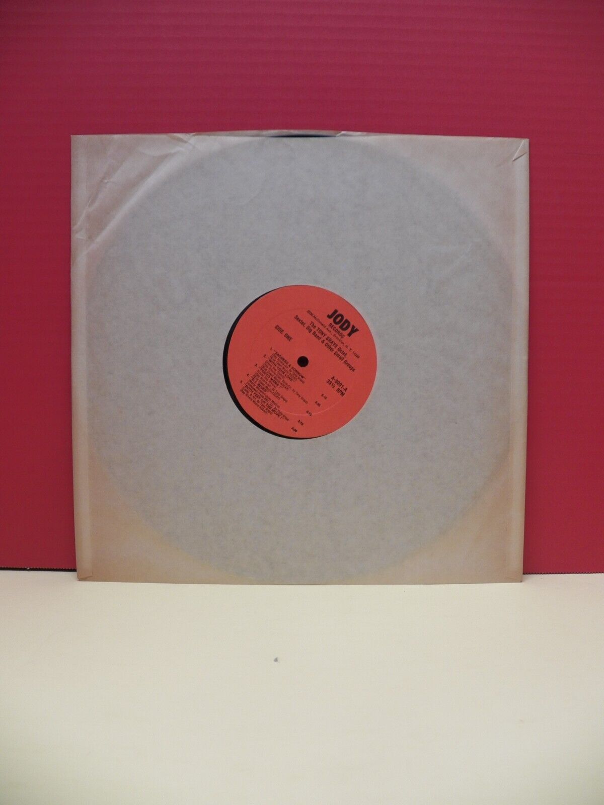 12" LP EX The Fabulous Tony Graye Octet, Sextet, Big Band... Jody Autographed 12" LP EX The Fabulous Tony Graye Octet, Sextet, Big Band... Jody Autographed