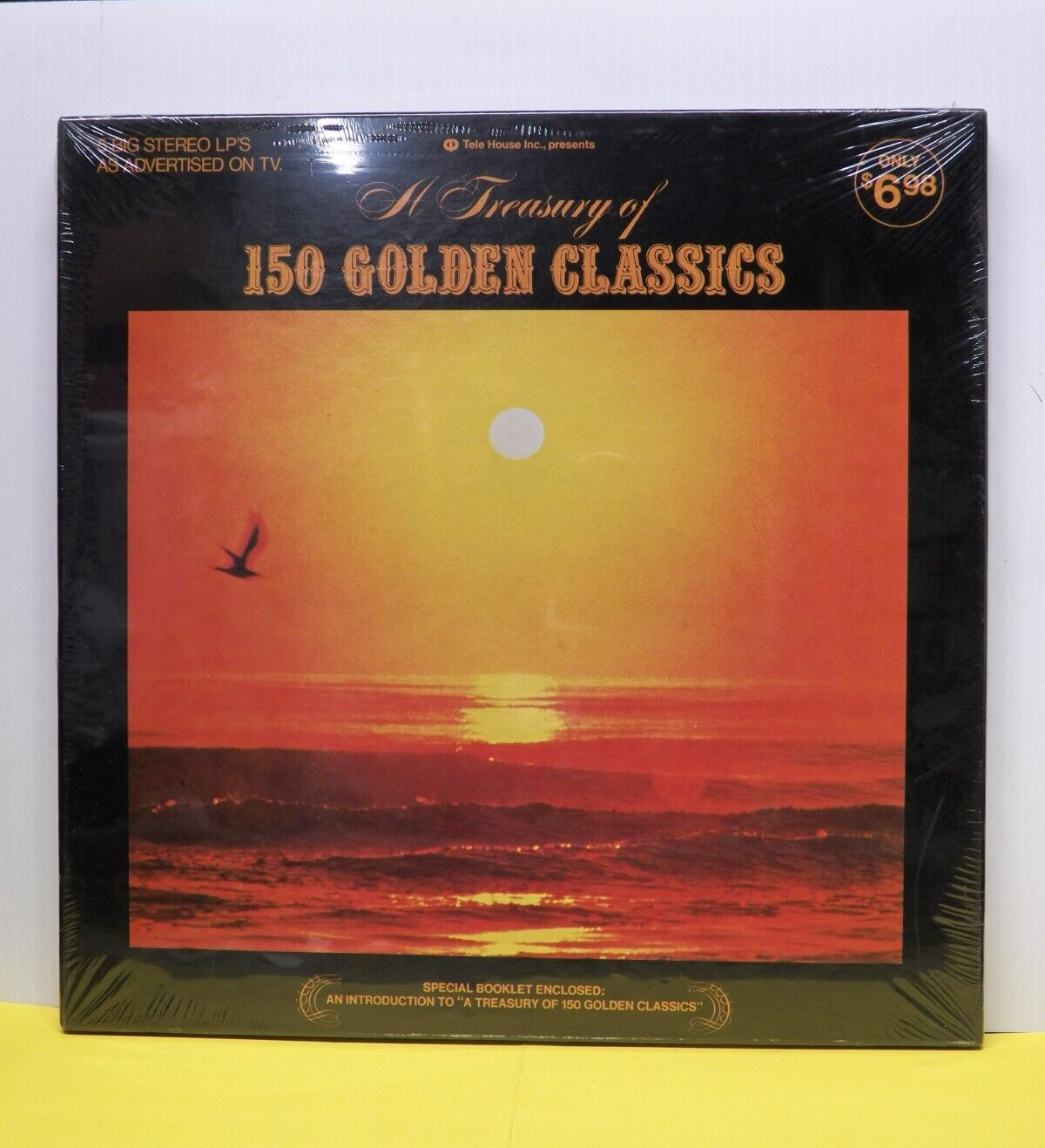 12" 5xLP Set Various Artists A Treasury Of 150 Golden Classics 1973 Tele House 12" 5xLP Set Various Artists A Treasury Of 150 Golden Classics 1973 Tele House