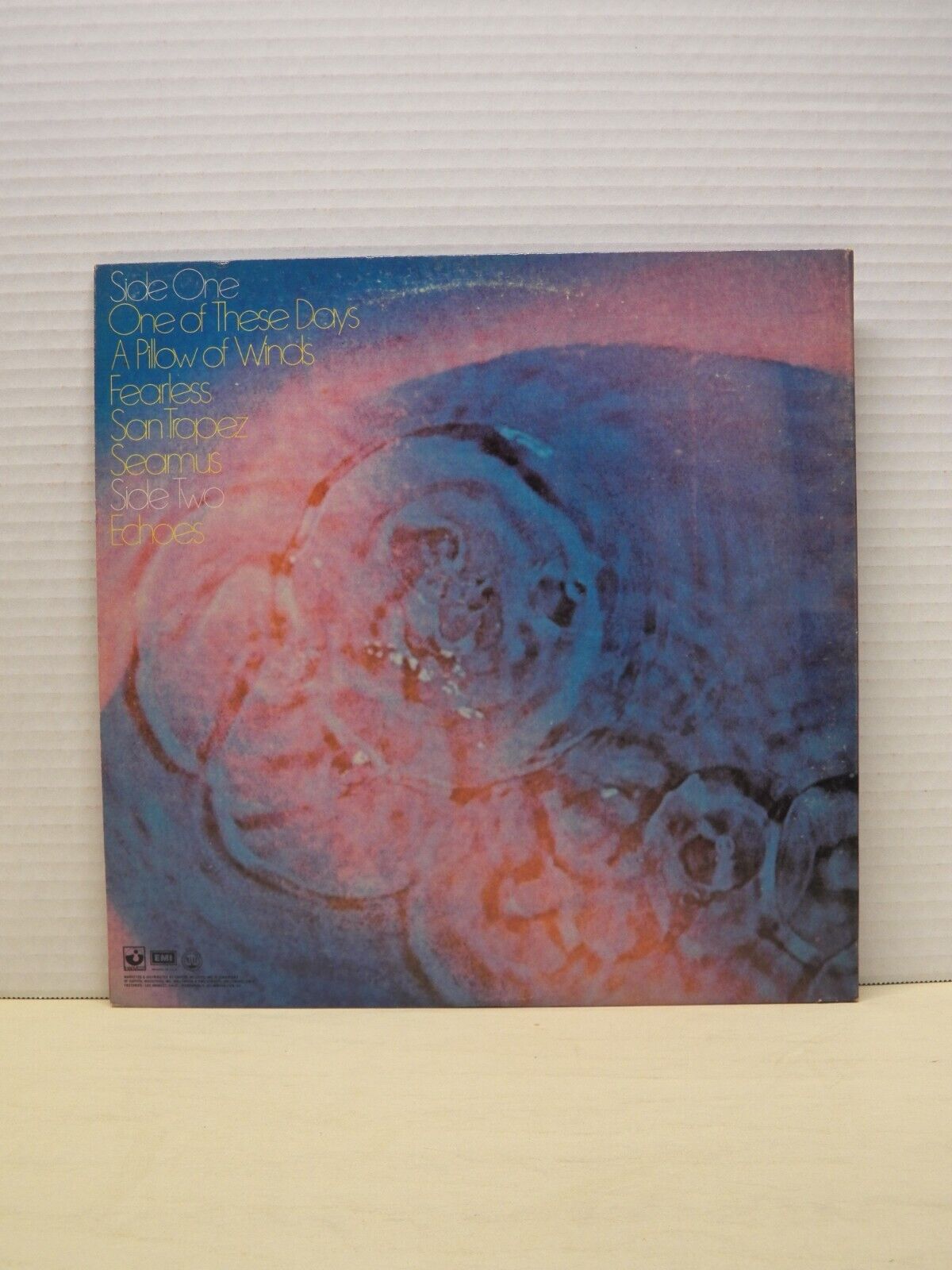 12" LP VG++/EX Pink Floyd Meddle 1975 Harvest Reissue SMAS-832 12" LP VG++/EX Pink Floyd Meddle 1975 Harvest Reissue SMAS-832