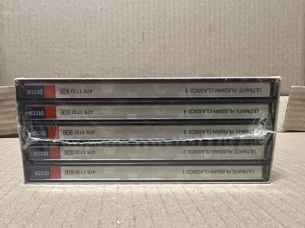 Sealed 5xCD Set Various Artists Ultimate Russian Classics 2009 Decca Import Sealed 5xCD Set Various Artists Ultimate Russian Classics 2009 Decca Import