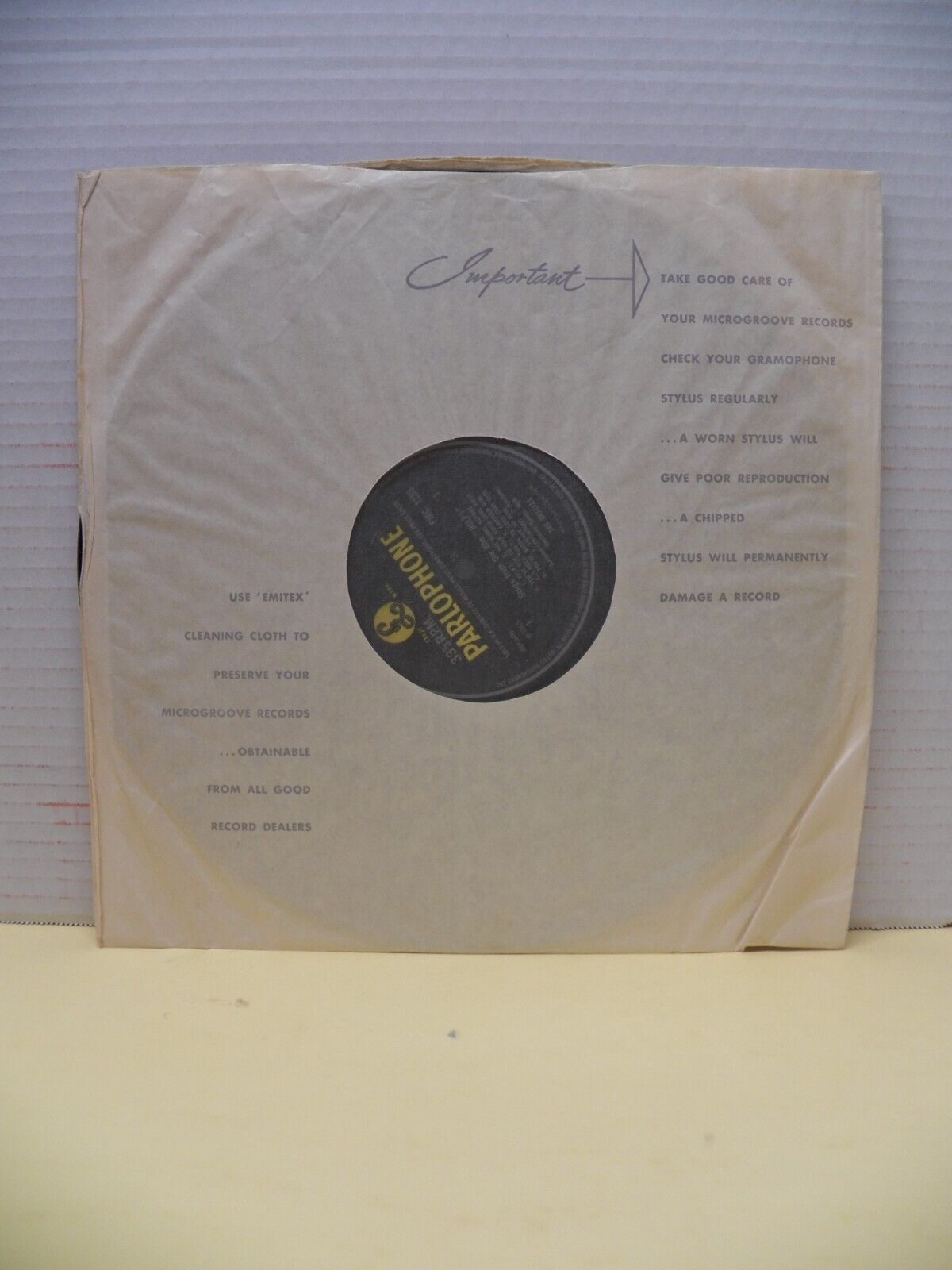 12" LP EX The Beatles Help! 1965 Parlophone Mono UK Import 1st Press Variant B 12" LP EX The Beatles Help! 1965 Parlophone Mono UK Import 1st Press Variant B