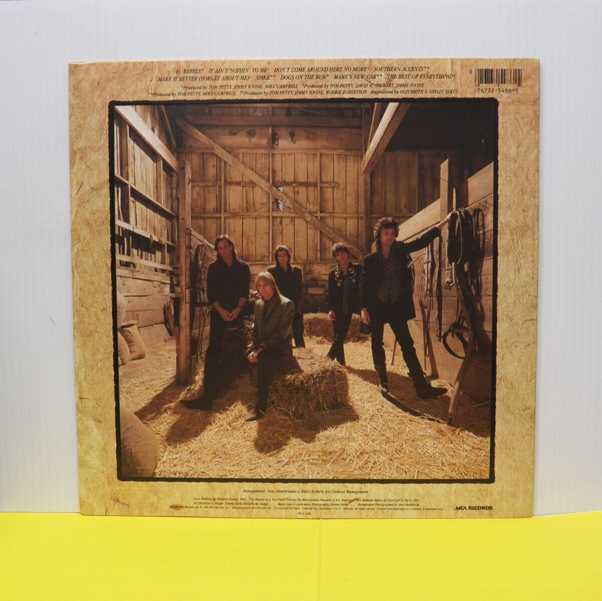 12" LP EX Tom Petty And The Heartbreakers Southern Accents 1985 MCA Promo 12" LP EX Tom Petty And The Heartbreakers Southern Accents 1985 MCA Promo