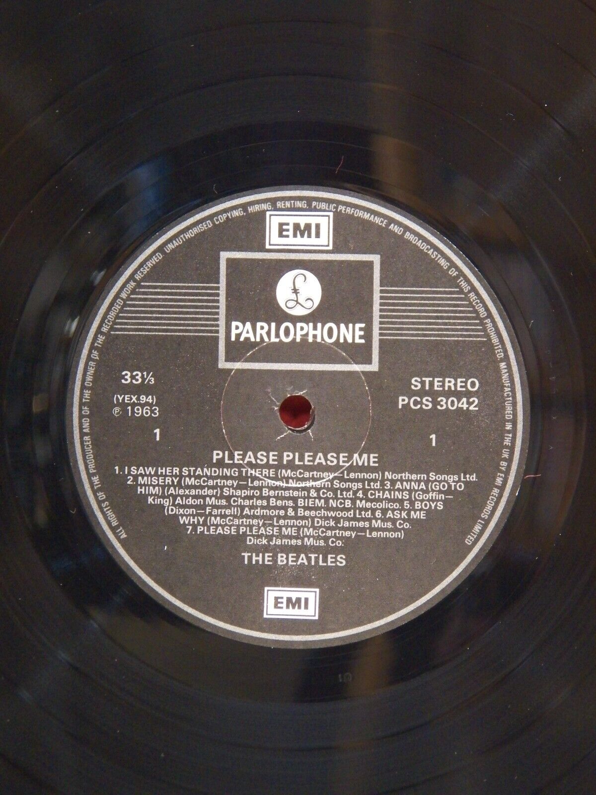 12" LP M- The Beatles Please Please Me 1985 Parlophone UK Import Reissue 12" LP M- The Beatles Please Please Me 1985 Parlophone UK Import Reissue