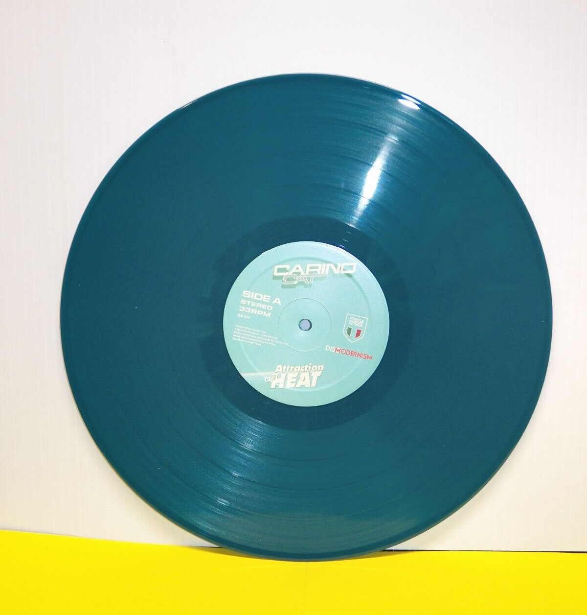 12" LP M- Carino Cat Attraction Of Heat 2019 Disco Modernism Import Ltd Ed Blue 12" LP M- Carino Cat Attraction Of Heat 2019 Disco Modernism Import Ltd Ed Blue