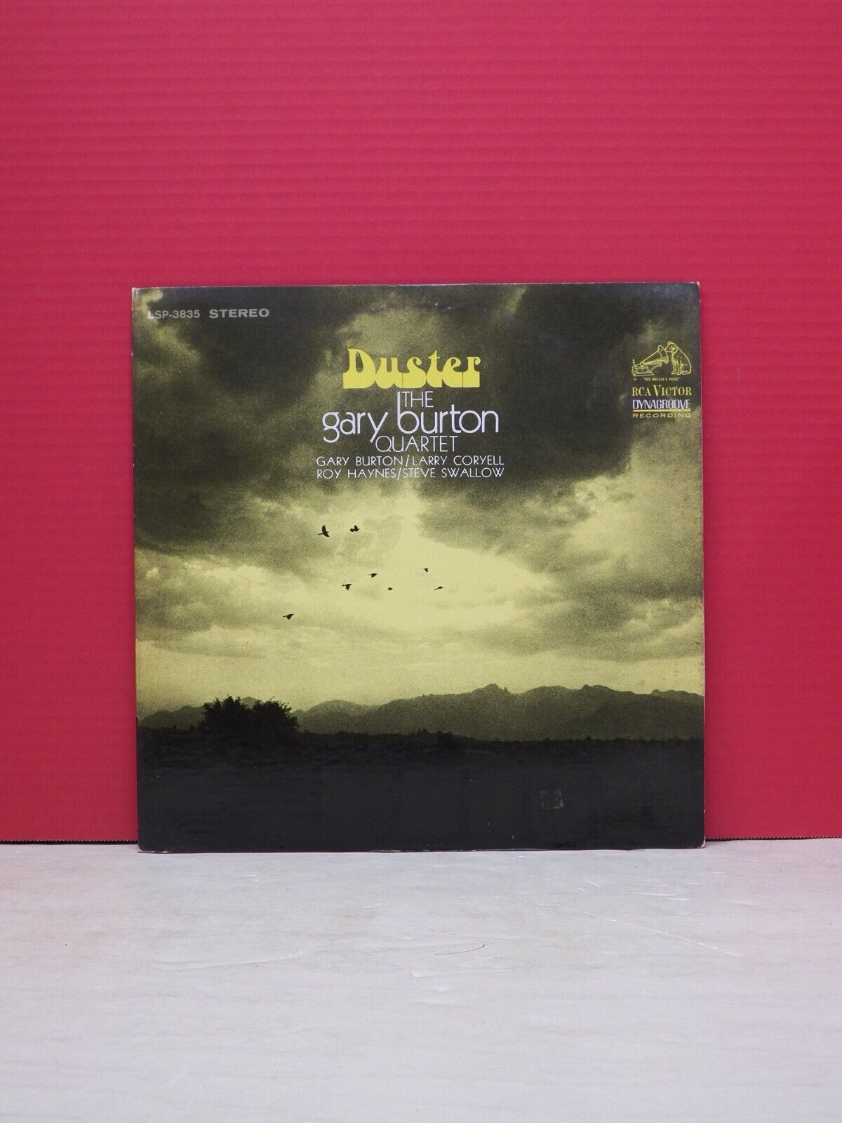 12" LP EX The Gary Burton Quartet Duster 1967 RCA Victor Stereo LSP-3835 12" LP EX The Gary Burton Quartet Duster 1967 RCA Victor Stereo LSP-3835