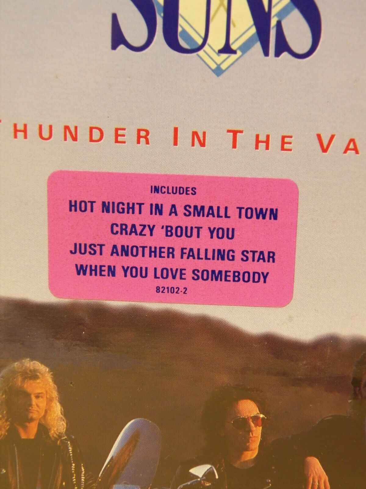 Sealed CD Longbox Billy & The American Suns Thunder In The Valley 1990 Atlantic Sealed CD Longbox Billy & The American Suns Thunder In The Valley 1990 Atlantic