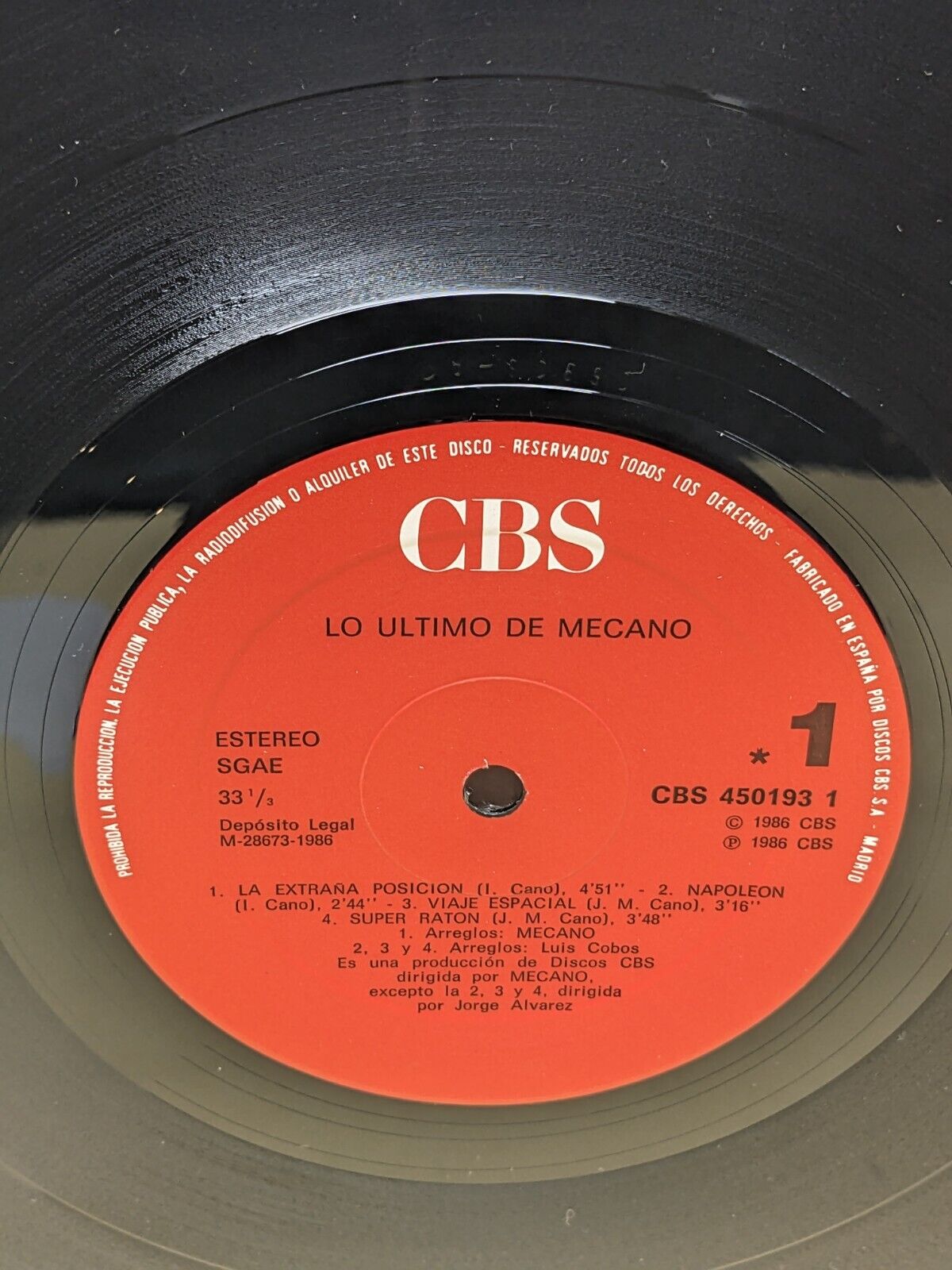 12" LP EX Mecano Lo Ultimo De Mecano 1986 CBS Spain Import CBS 450193-1 12" LP EX Mecano Lo Ultimo De Mecano 1986 CBS Spain Import CBS 450193-1