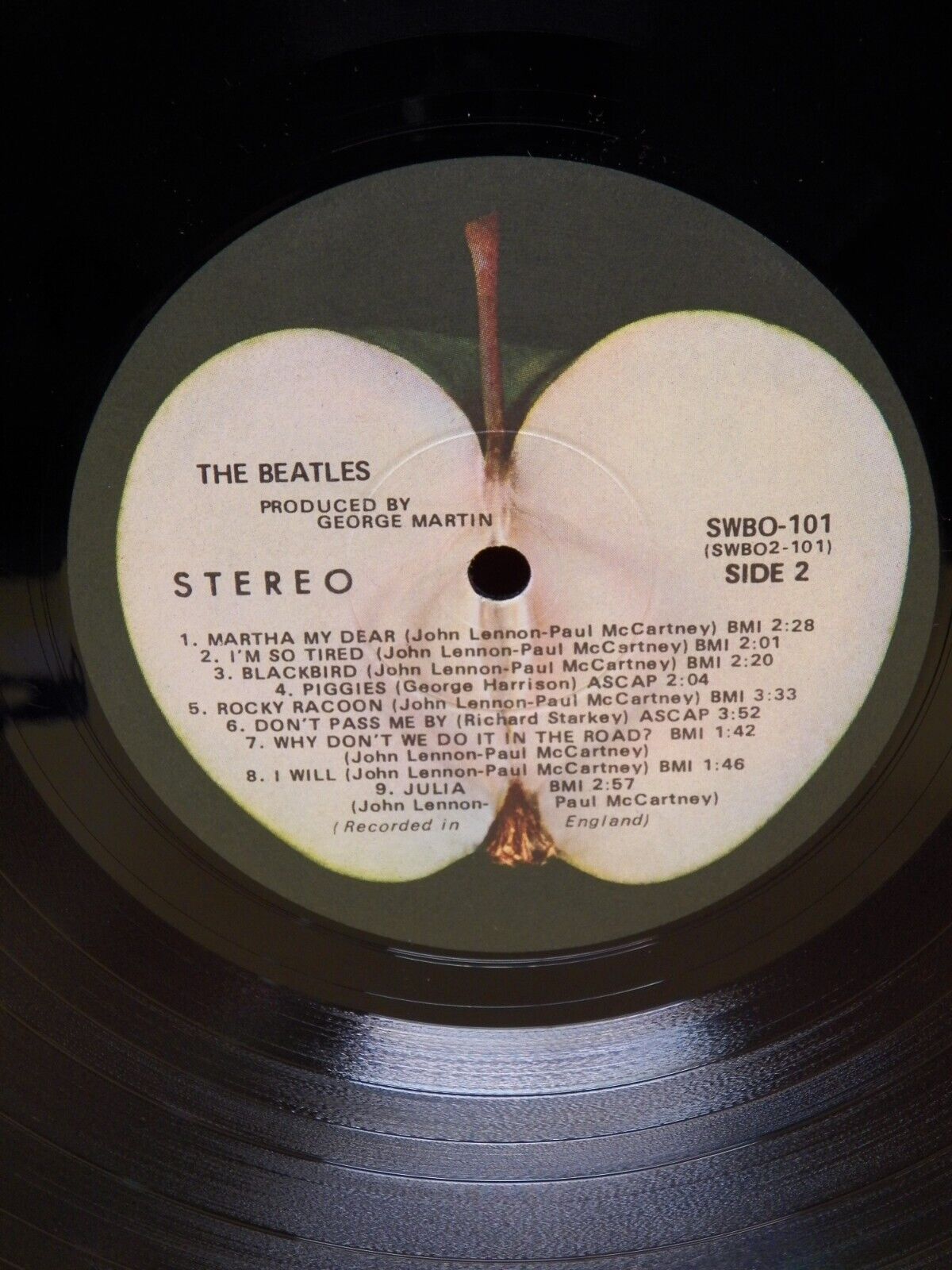 12" 2xLP EX The Beatles The Beatles (White Album) 1971 Apple Reissue Numbered 12" 2xLP EX The Beatles The Beatles (White Album) 1971 Apple Reissue Numbered