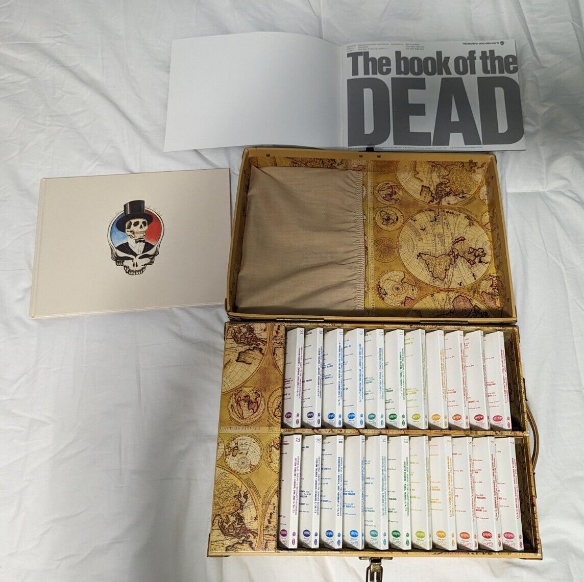 Grateful Dead Europe '72 Complete Recordings CD Box Set Steamer Trunk Suitcase Grateful Dead Europe '72 Complete Recordings CD Box Set Steamer Trunk Suitcase