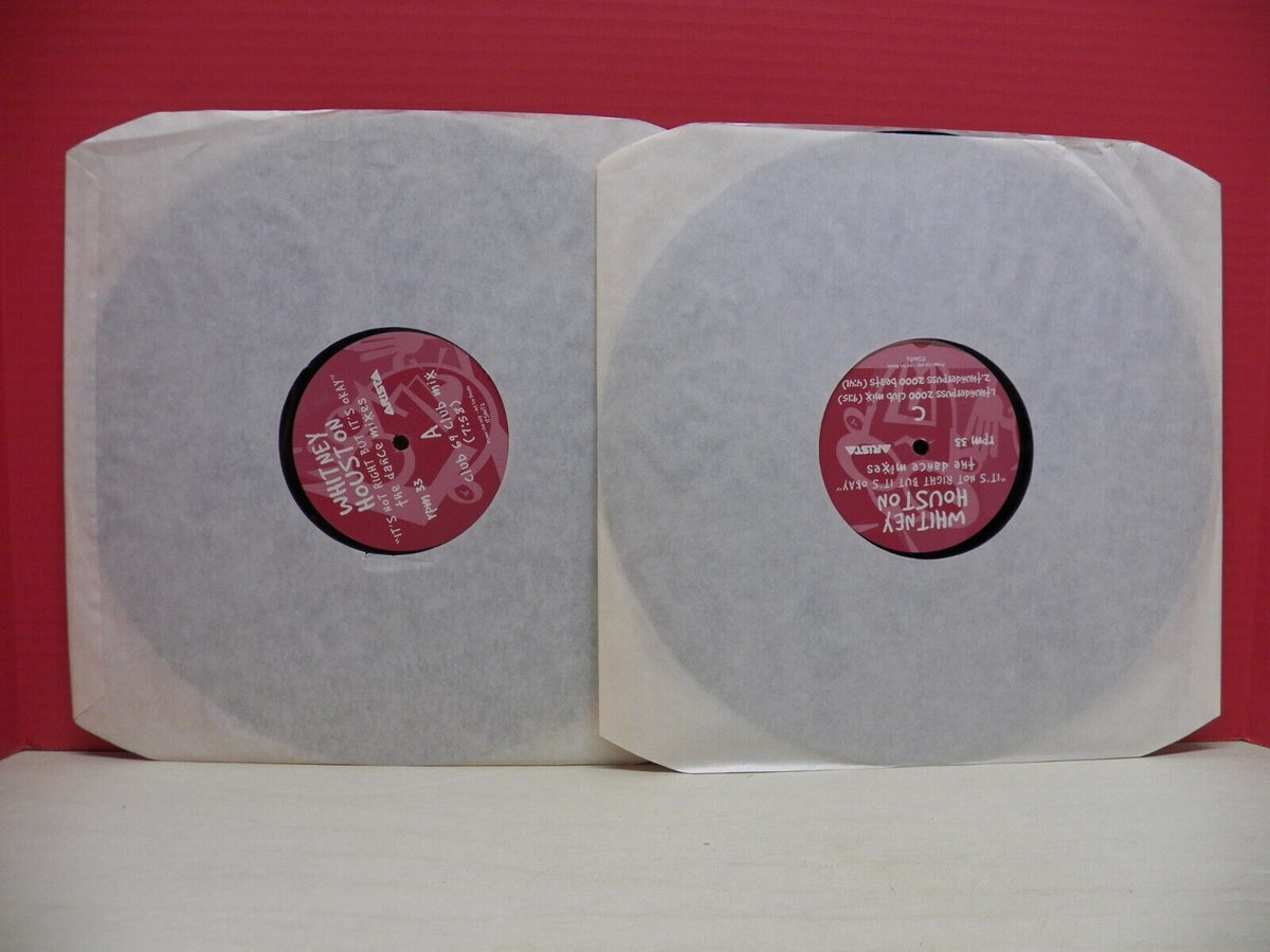 2x12" Single EX Whitney Houston It's Not Right But It's Okay (The Dance Mixes) 2x12" Single EX Whitney Houston It's Not Right But It's Okay (The Dance Mixes)