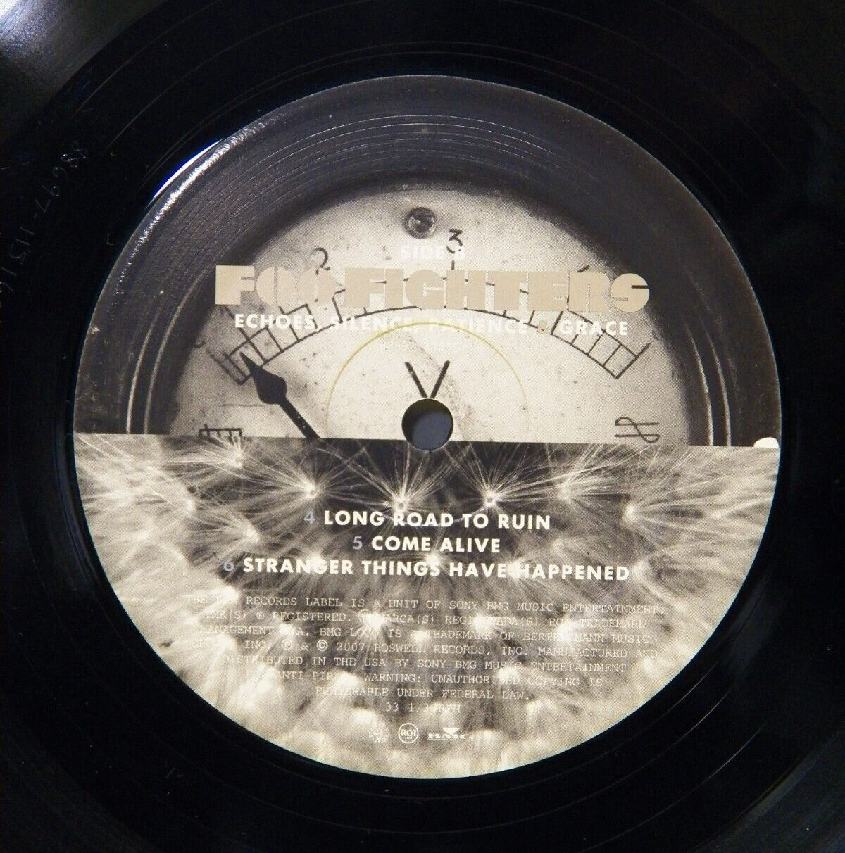 12" 2xLP VG++/EX Foo Fighters Echoes, Silence, Patience & Grace 2015 Reissue 12" 2xLP VG++/EX Foo Fighters Echoes, Silence, Patience & Grace 2015 Reissue
