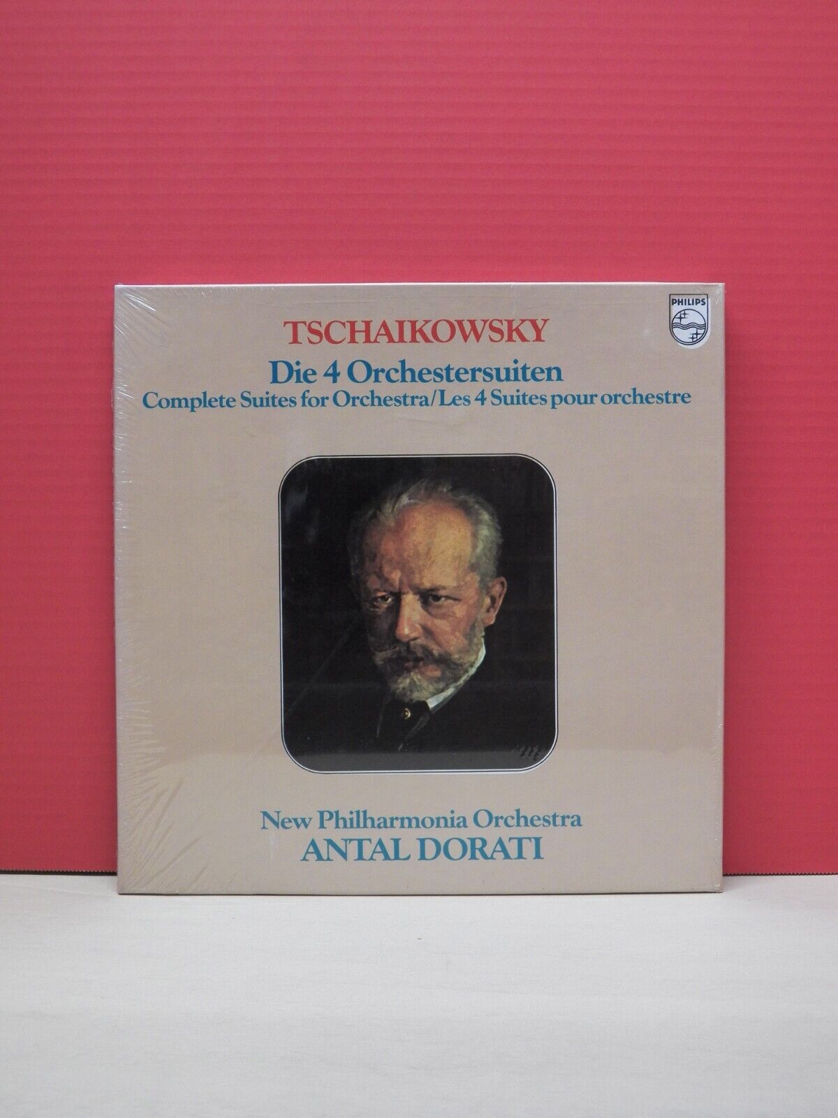12" 3xLP Box Set Tschaikowsky Complete Suites For Orchestra 1978 Import 6998 033 12" 3xLP Box Set Tschaikowsky Complete Suites For Orchestra 1978 Import 6998 033
