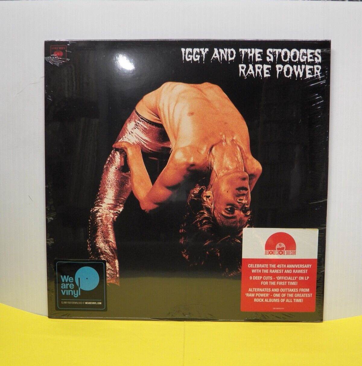 Sealed 12" LP Iggy And The Stooges Rare Power 2018 Columbia/Legacy RSD Sealed 12" LP Iggy And The Stooges Rare Power 2018 Columbia/Legacy RSD