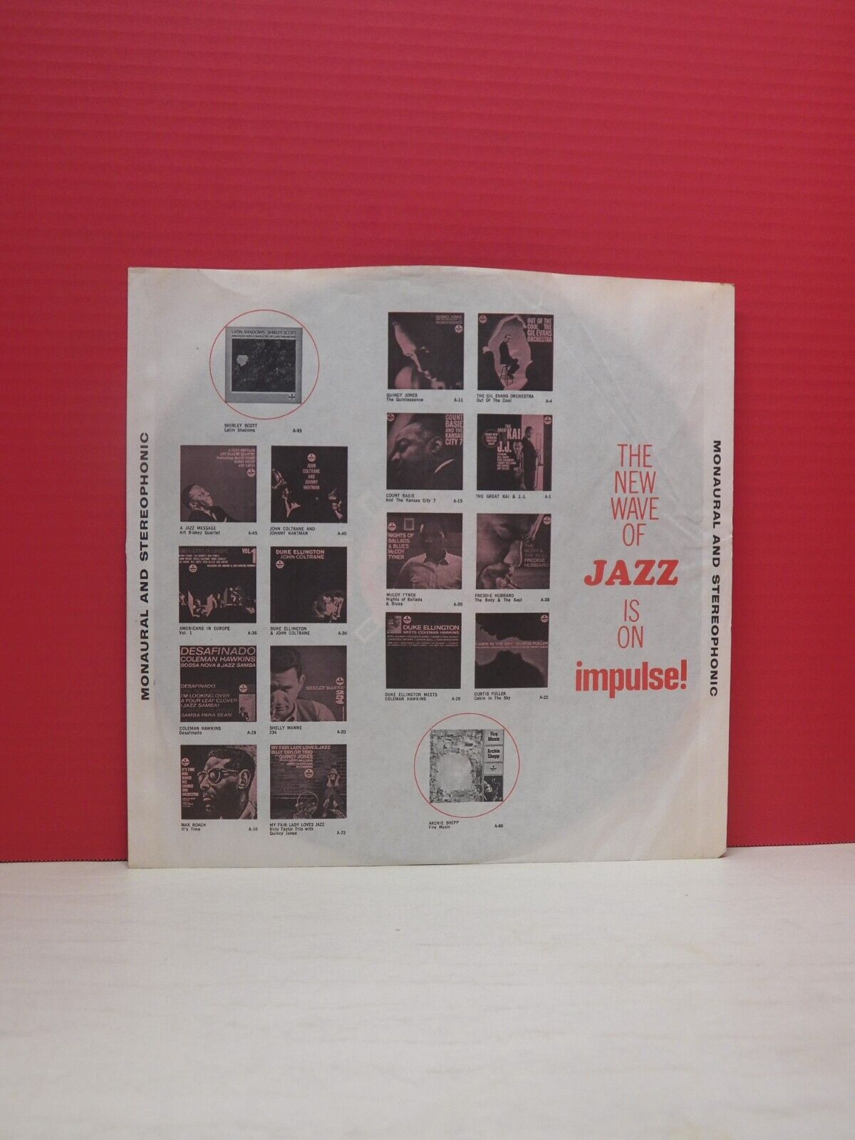 12" LP VG++/EX Gabor Szabo Spellbinder 1966 Impulse! Mono A-9123 12" LP VG++/EX Gabor Szabo Spellbinder 1966 Impulse! Mono A-9123