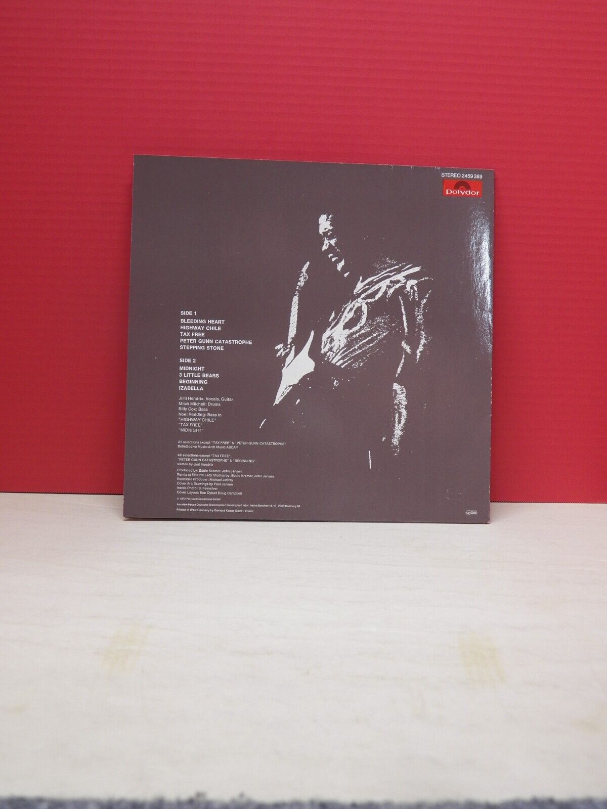12" LP NM Jimi Hendrix War Heroes 1980 Polydor Germany Import Reissue 2459 389 12" LP NM Jimi Hendrix War Heroes 1980 Polydor Germany Import Reissue 2459 389