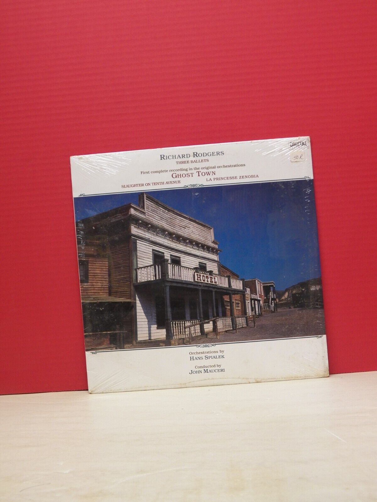 Sealed 12" LP Richard Rodgers/John Mauceri Three Ballets 1986 Polydor Sealed 12" LP Richard Rodgers/John Mauceri Three Ballets 1986 Polydor