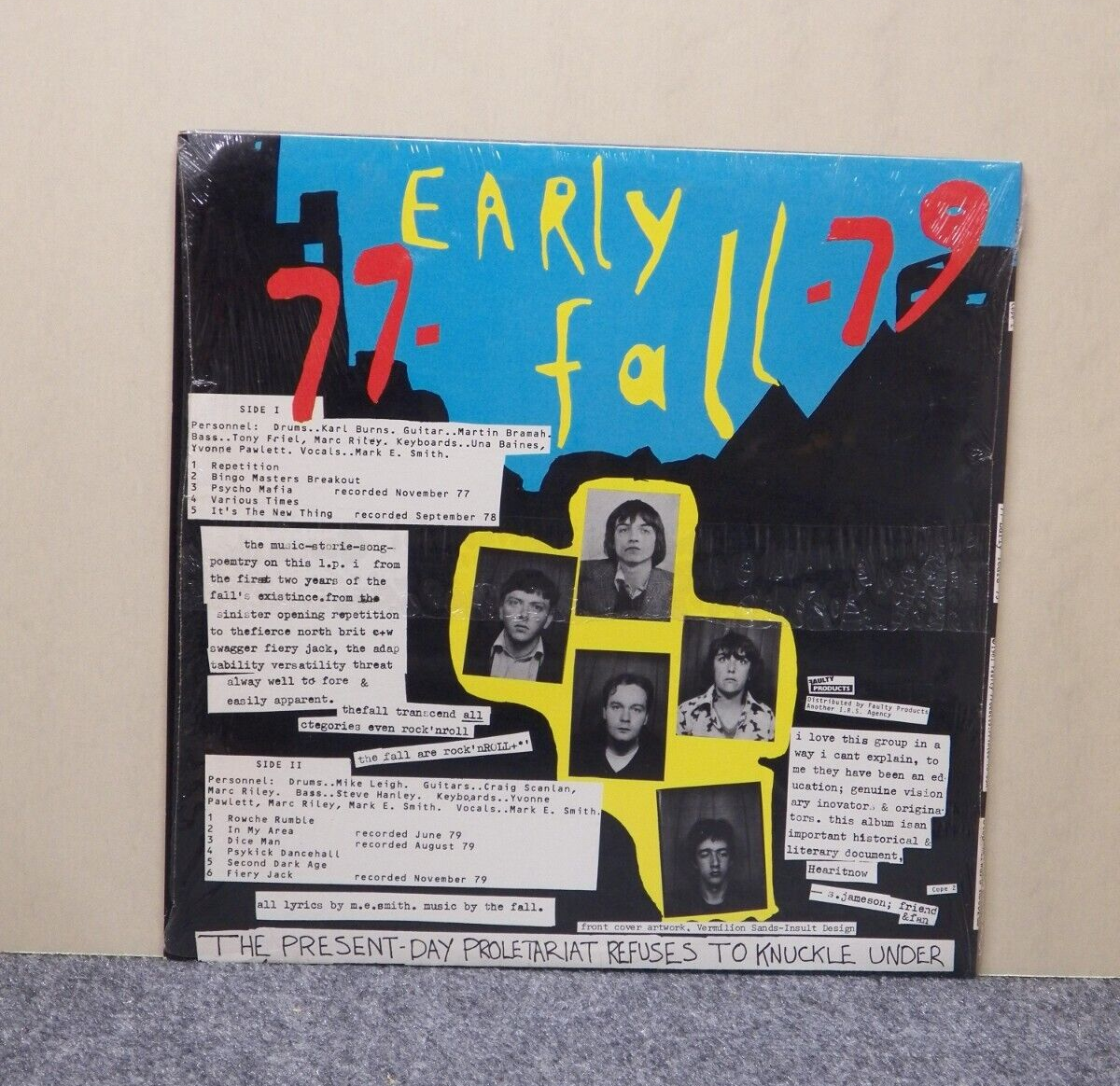 12" LP M- The Fall 77-Early Years-79 1981 Faulty Products COPE 2 12" LP M- The Fall 77-Early Years-79 1981 Faulty Products COPE 2