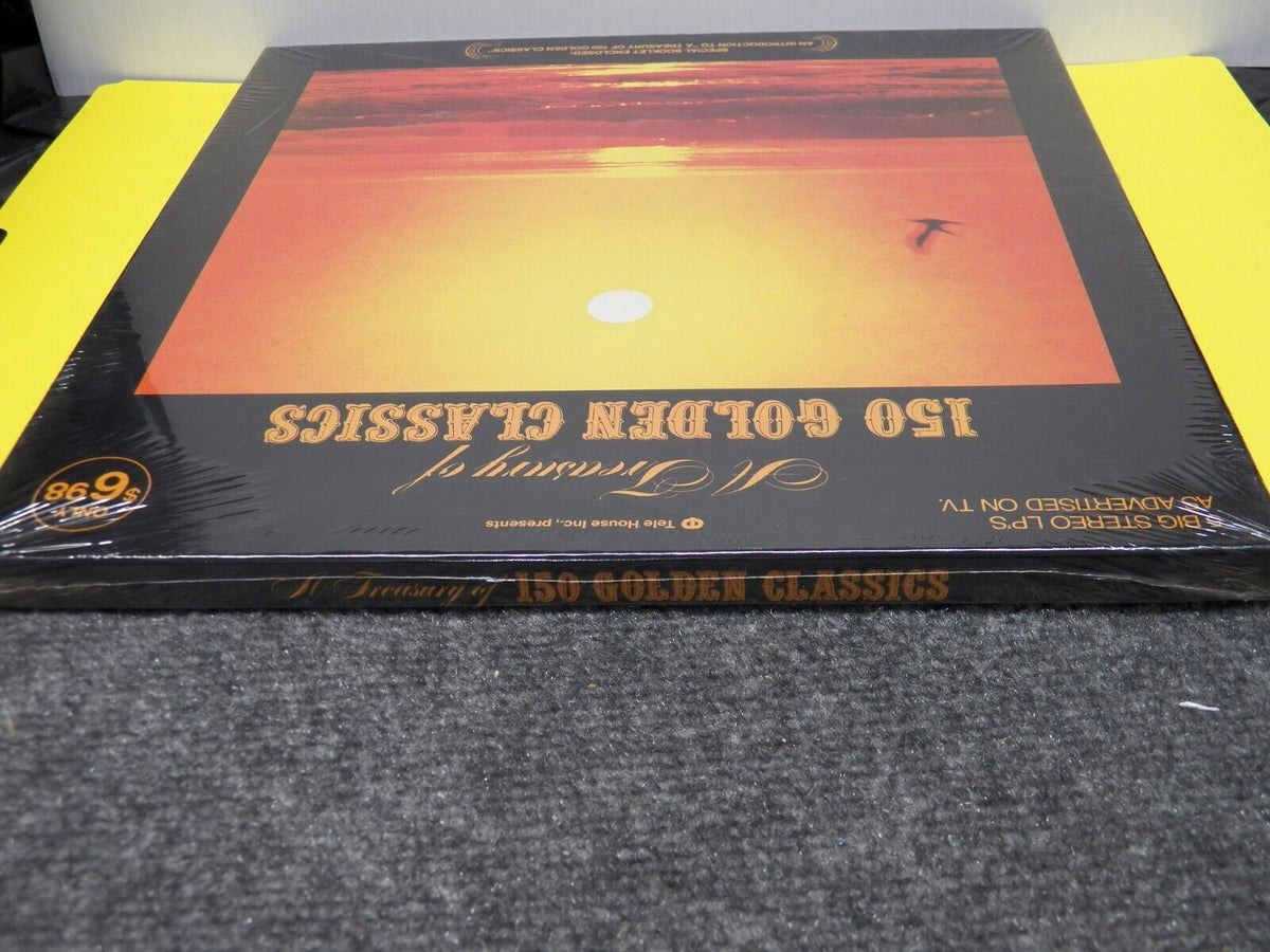 12" 5xLP Set Various Artists A Treasury Of 150 Golden Classics 1973 Tele House 12" 5xLP Set Various Artists A Treasury Of 150 Golden Classics 1973 Tele House