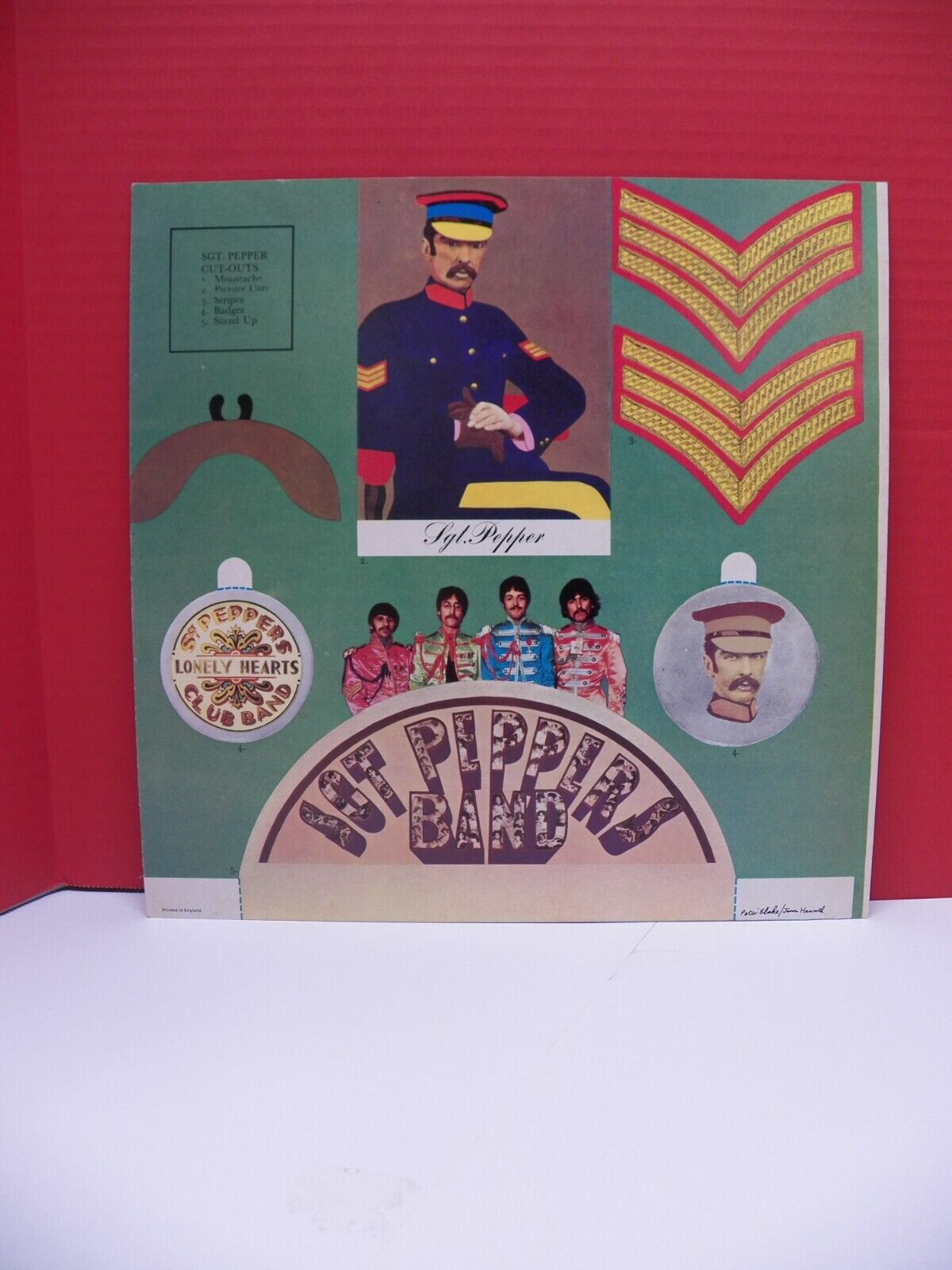 12" LP EX Beatles Sgt Peppers Lonely Hearts Club Band 1984 UK Reissue w/ Barcode 12" LP EX Beatles Sgt Peppers Lonely Hearts Club Band 1984 UK Reissue w/ Barcode