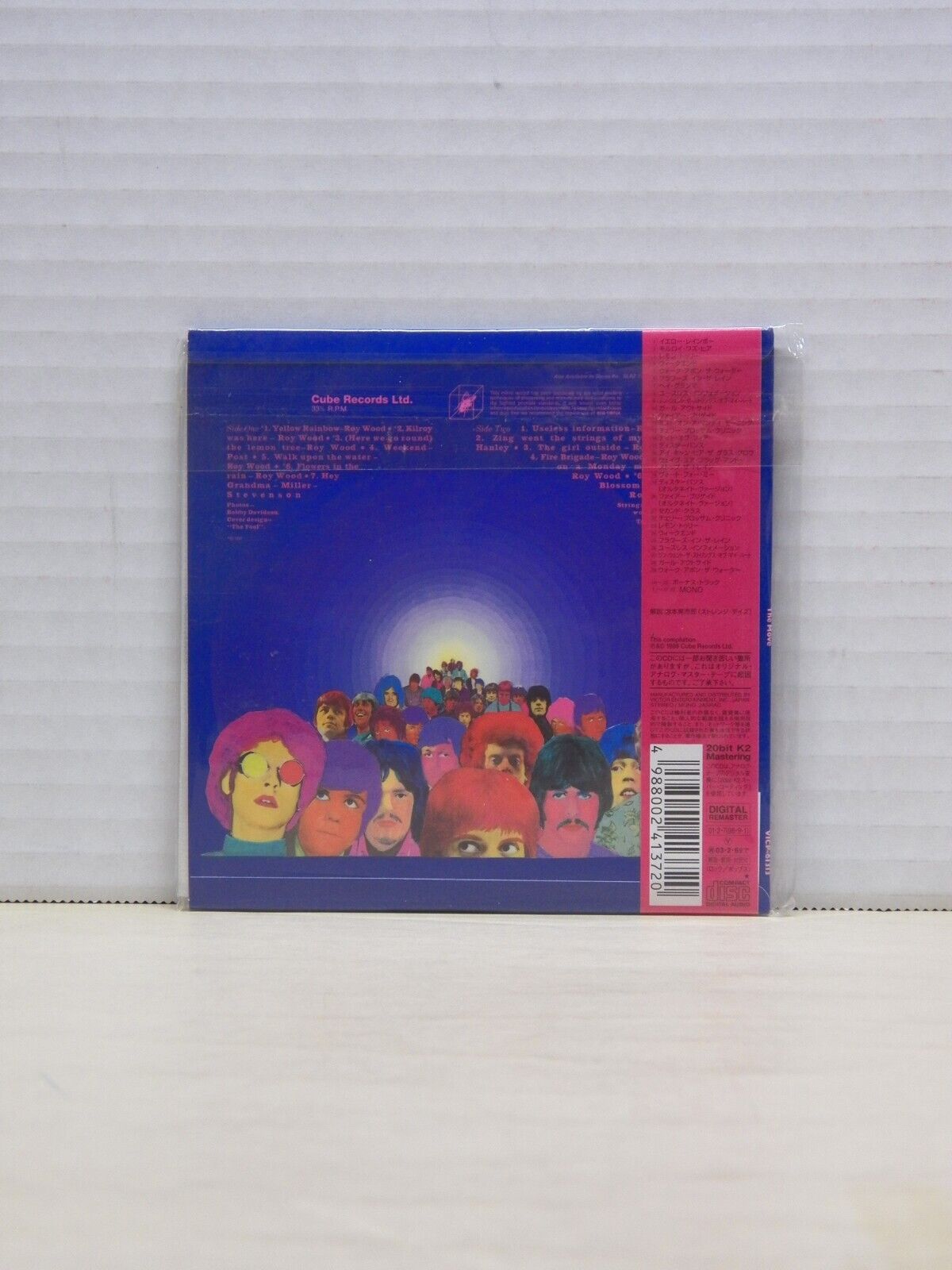 Sealed CD The Move The Move 2001 Cube Import Reissue Remastered VICP-61313 Sealed CD The Move The Move 2001 Cube Import Reissue Remastered VICP-61313