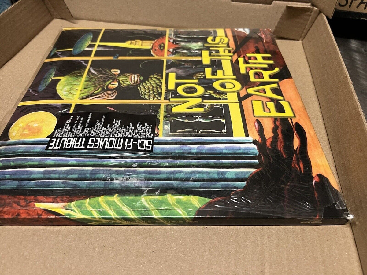 Sealed Vinyl 4LP Set Not of This Earth Sci-Fi Movies Tribute BWR059 2002 Italy Sealed Vinyl 4LP Set Not of This Earth Sci-Fi Movies Tribute BWR059 2002 Italy