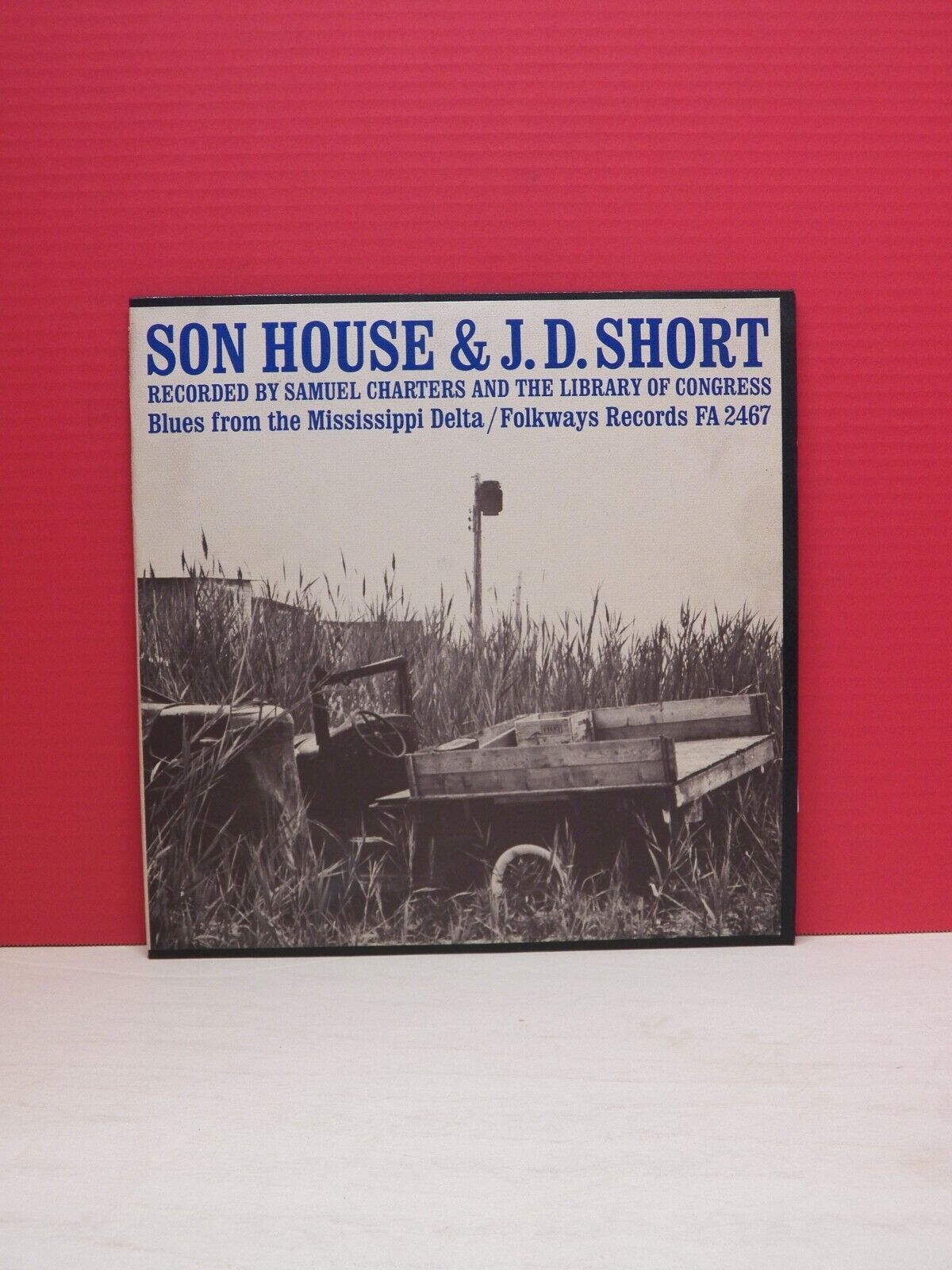 12" LP VG+ Son House & J.D. Short Blues From The Mississippi Delta 1963 Folkways 12" LP VG+ Son House & J.D. Short Blues From The Mississippi Delta 1963 Folkways
